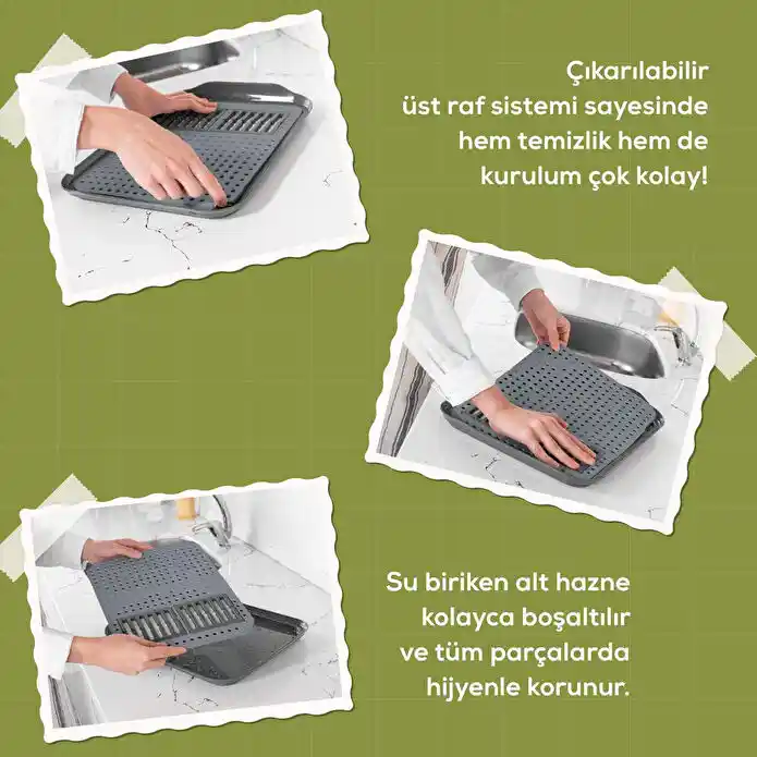 Mutfakta Pratik Bulaşık Tepsisi Kullanımı ve Avantajları Analizi