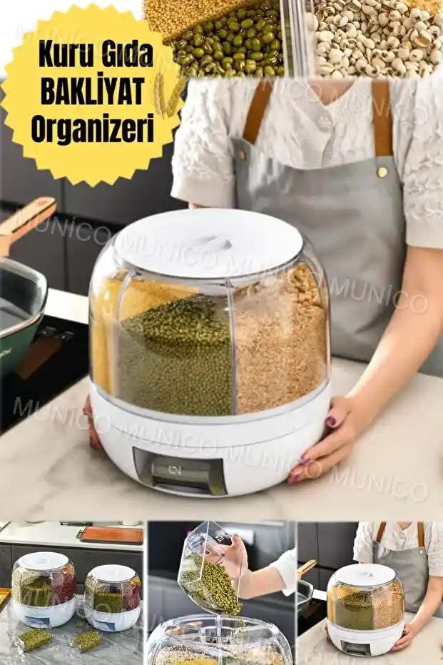 Mutfakta Saklama Kabı Kullanımında Kolaylık ve Verimlilik Sağlayan Özellikler