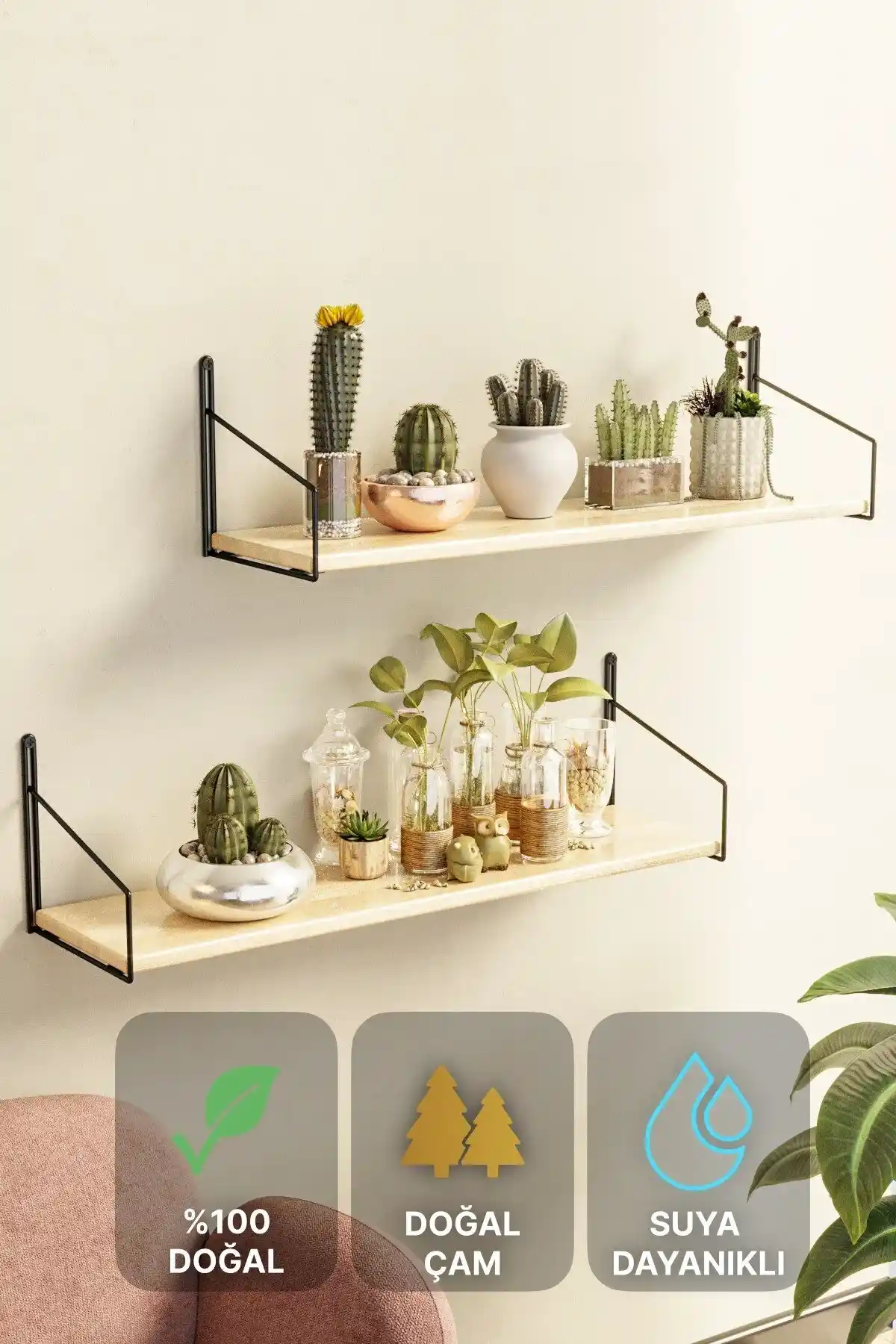 Mutfakta Şıklık ve Dayanıklılık İçin Masif Ahşap Raf Takımları Seçenekleri