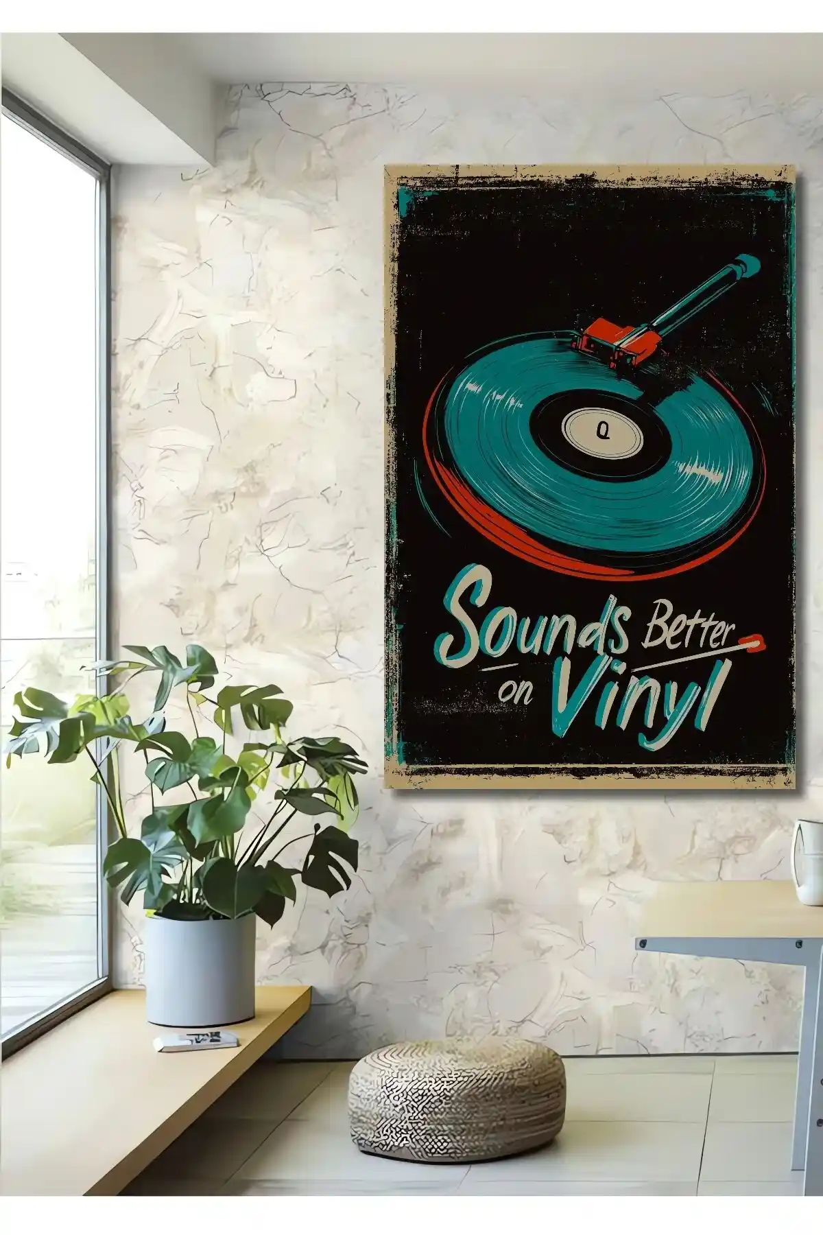 Nostaljik Ahşap Duvar Posterleri ile Mekâna Sıcaklık ve Karakter Katın