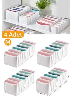 Ocean Home Textile Serstil Çekmece Organizerlarıyla Ev Düzeninizi Geliştirin