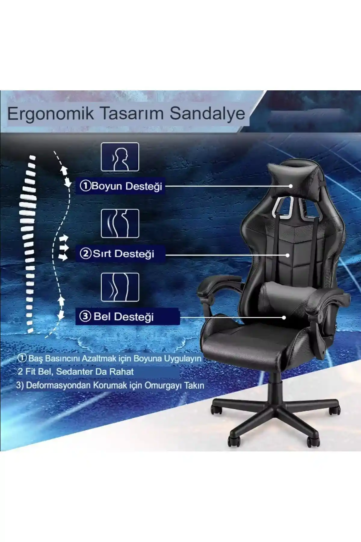 Oyuncular İçin Ergonomik ve Şık Koltuk Seçimi: Konfor ve Estetiğin Buluşması