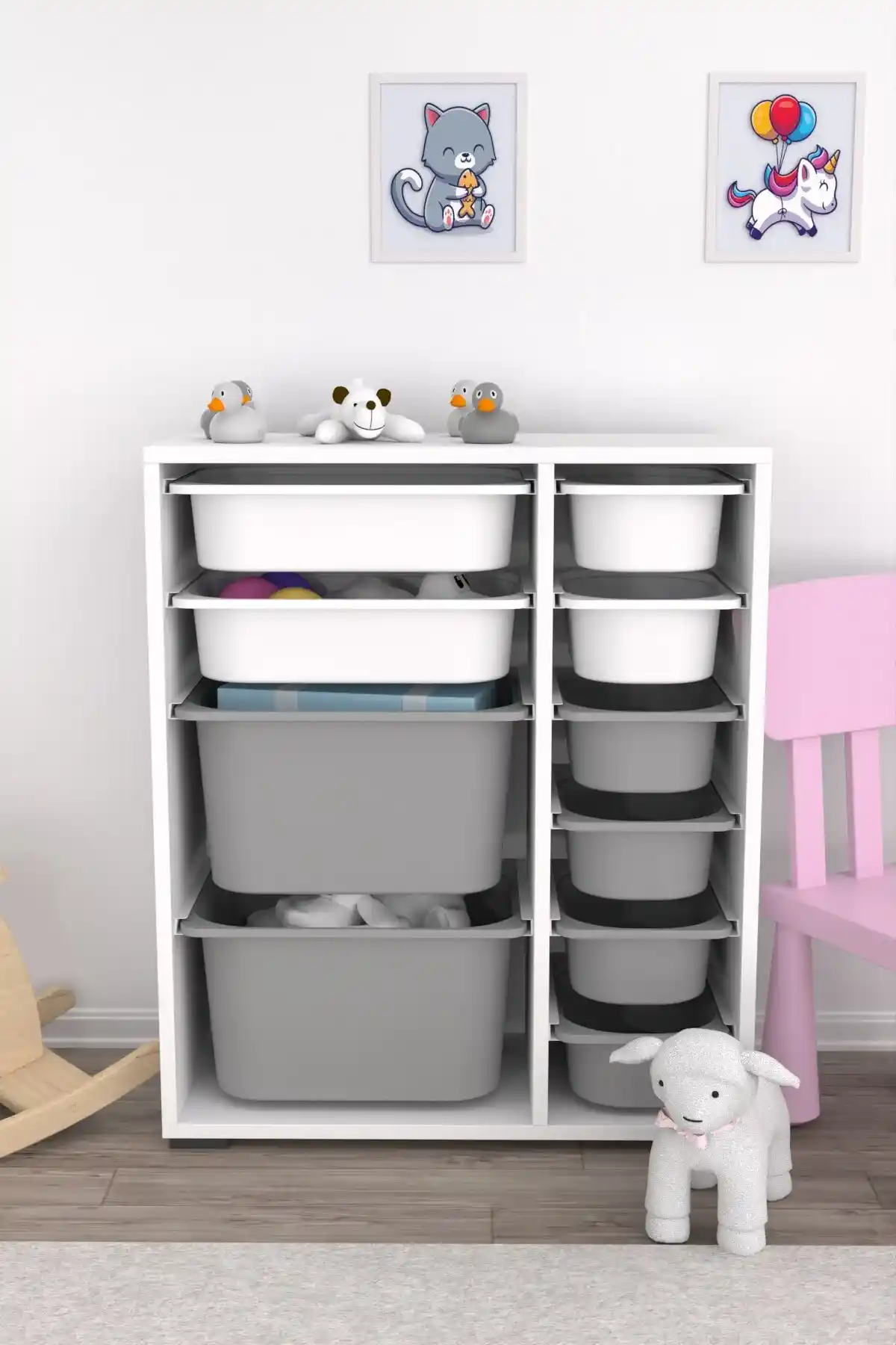 Özel Tasarım Oyuncak Dolapları: Renk ve Fonksiyonellikte Yenilikçi Çözümler