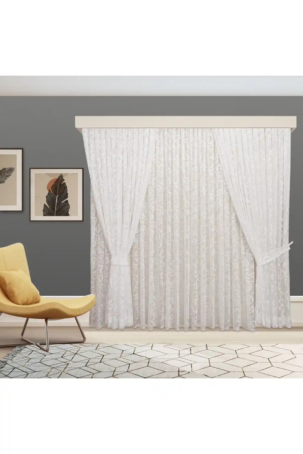 Perhal Tipi Tül Perdeler: Şıklık ve Fonksiyonellik Sunan Modern Ev Dekorasyon Seçeneği