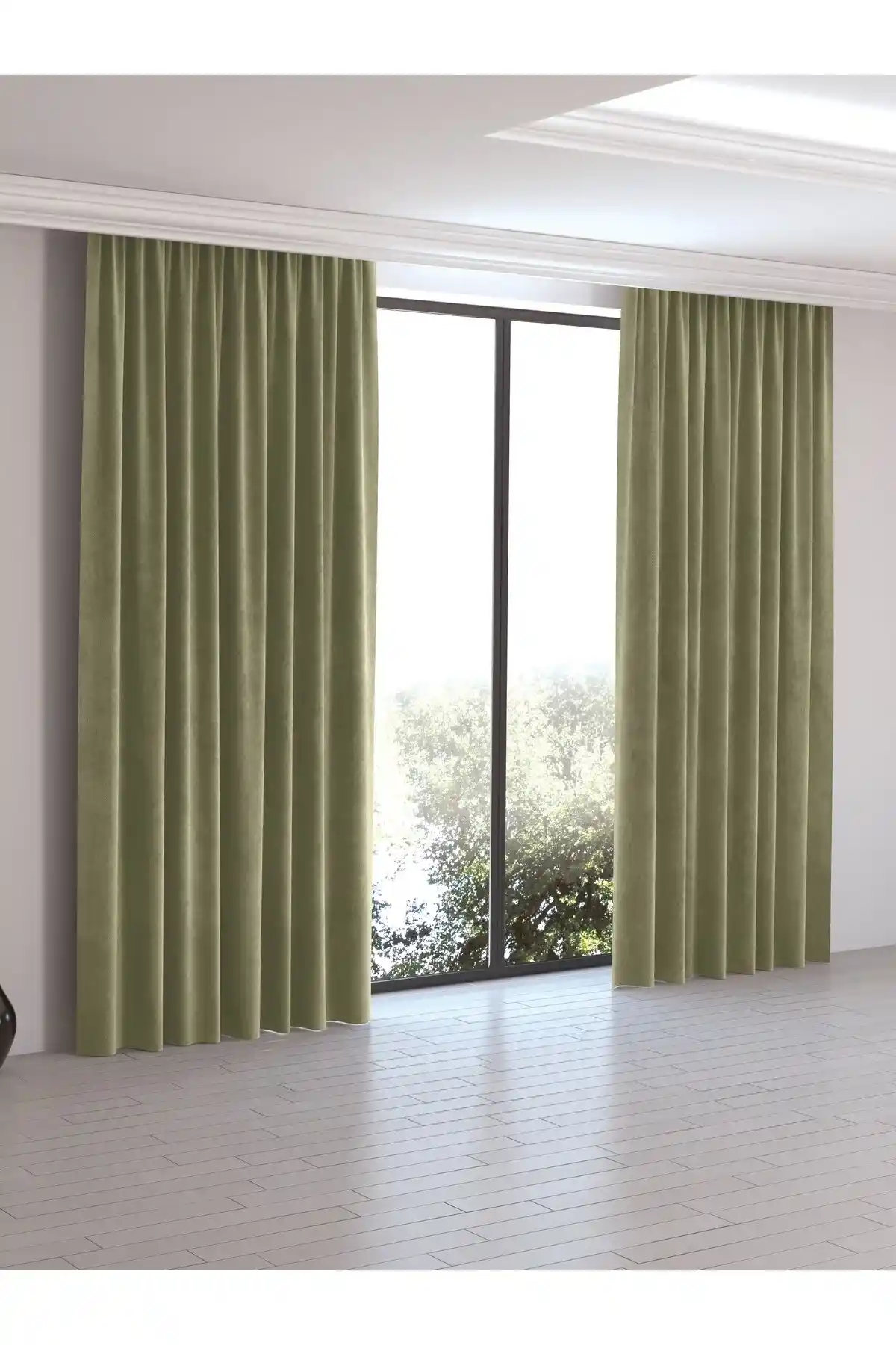 Perle Home’un Ada Çayı ve Bej Perdeleri ile Doğal ve Şık İç Mekân Dekorasyonu