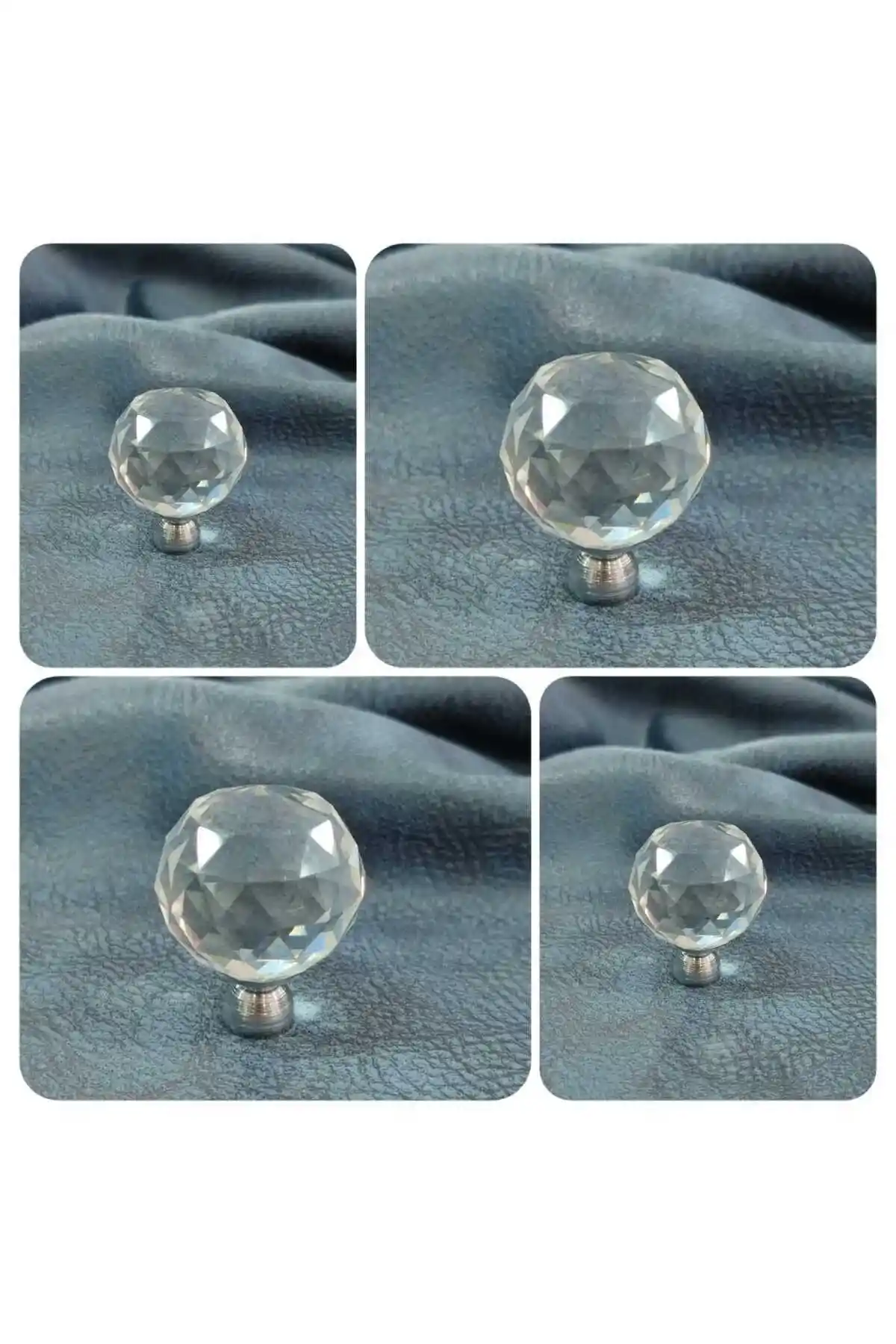 Porselen Görünüm Kristal Düğme Mobilya Kulpları: Estetik ve Fonksiyonellik Bir Arada