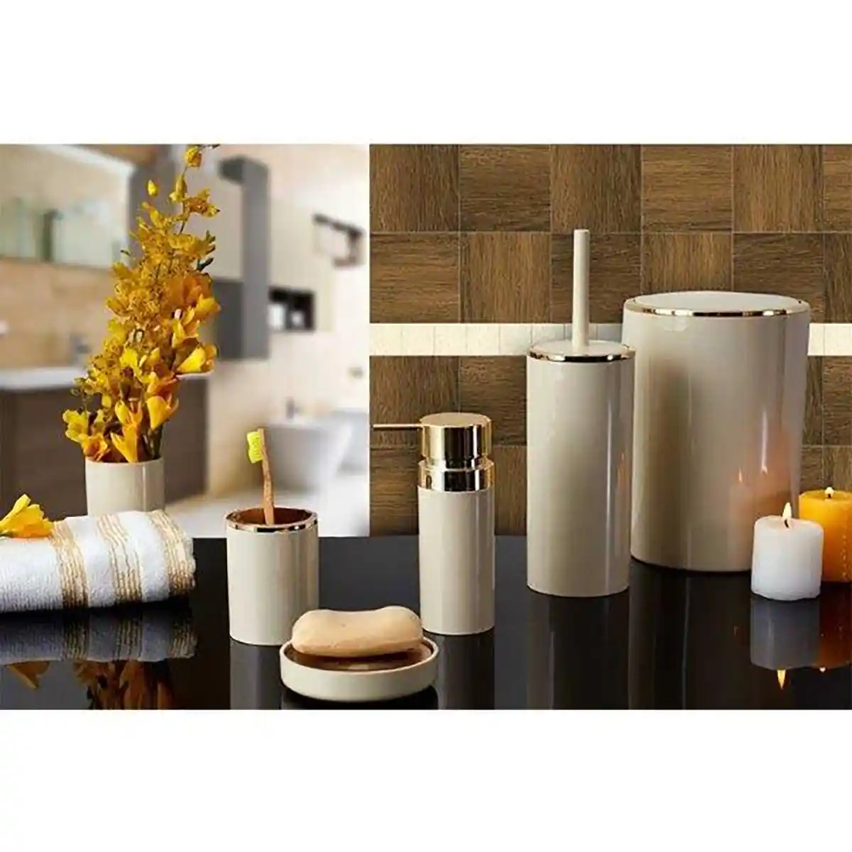 Prima Nova Lenox Banyo Seti ile Modern ve Şık Banyo Dekorasyonu Nasıl Yapılır