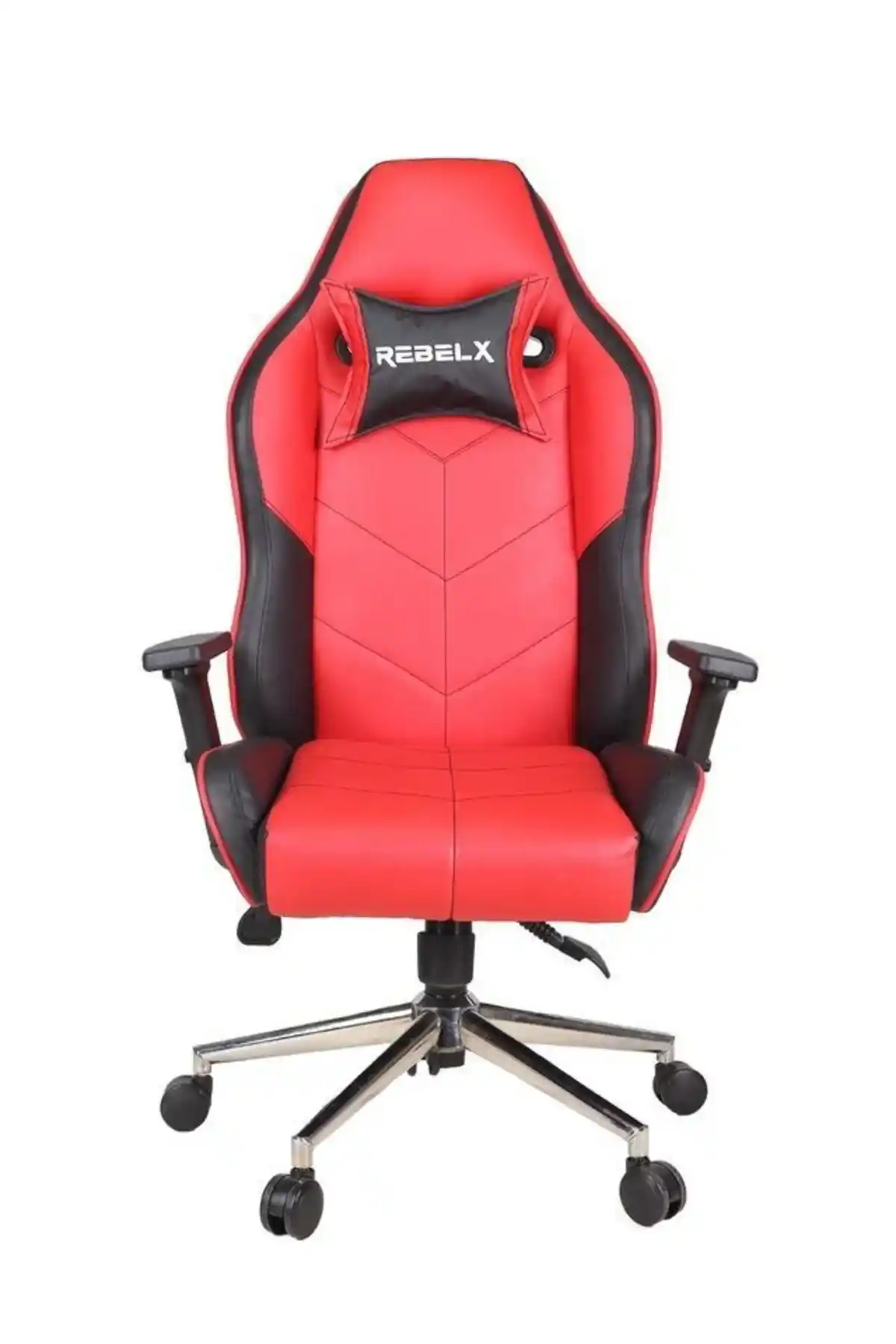 RebelX Ergonomik Kırmızı Oyun ve Çalışma Koltuğu Konfor ve Estetiğin Birleşimi