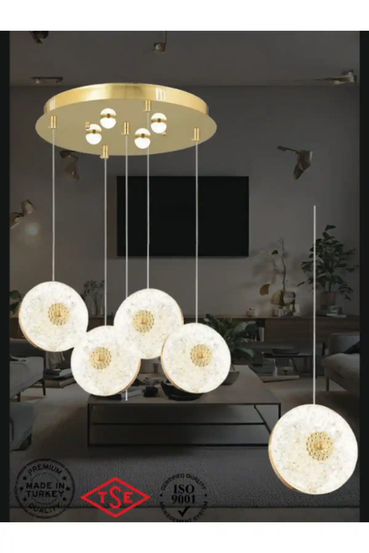 Renk Ayarlı LED Avizeler: Modern İç Mekan Dekorasyonunda Şıklık ve Fonksiyonellik