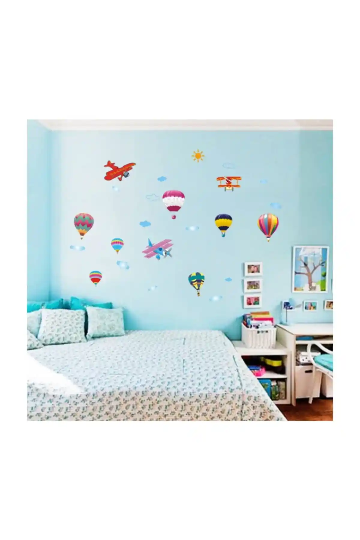 Renkli Çocuk Odası Duvar Stickerları ile Dekorasyonda Canlılık ve Eğlence