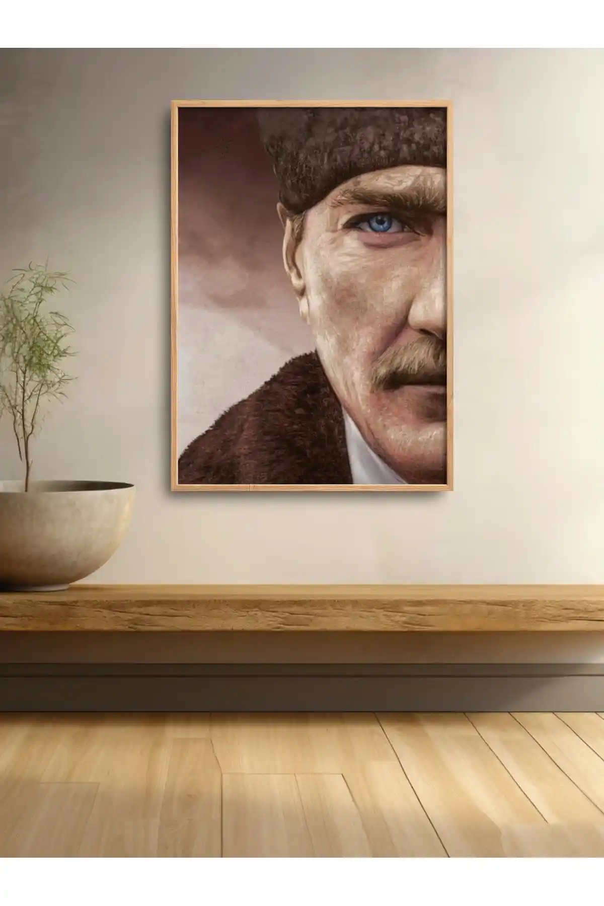 Sanatsal ve Doğal Ahşap Çerçeve Tablolar ile Mekanlara Sıcaklık Katın