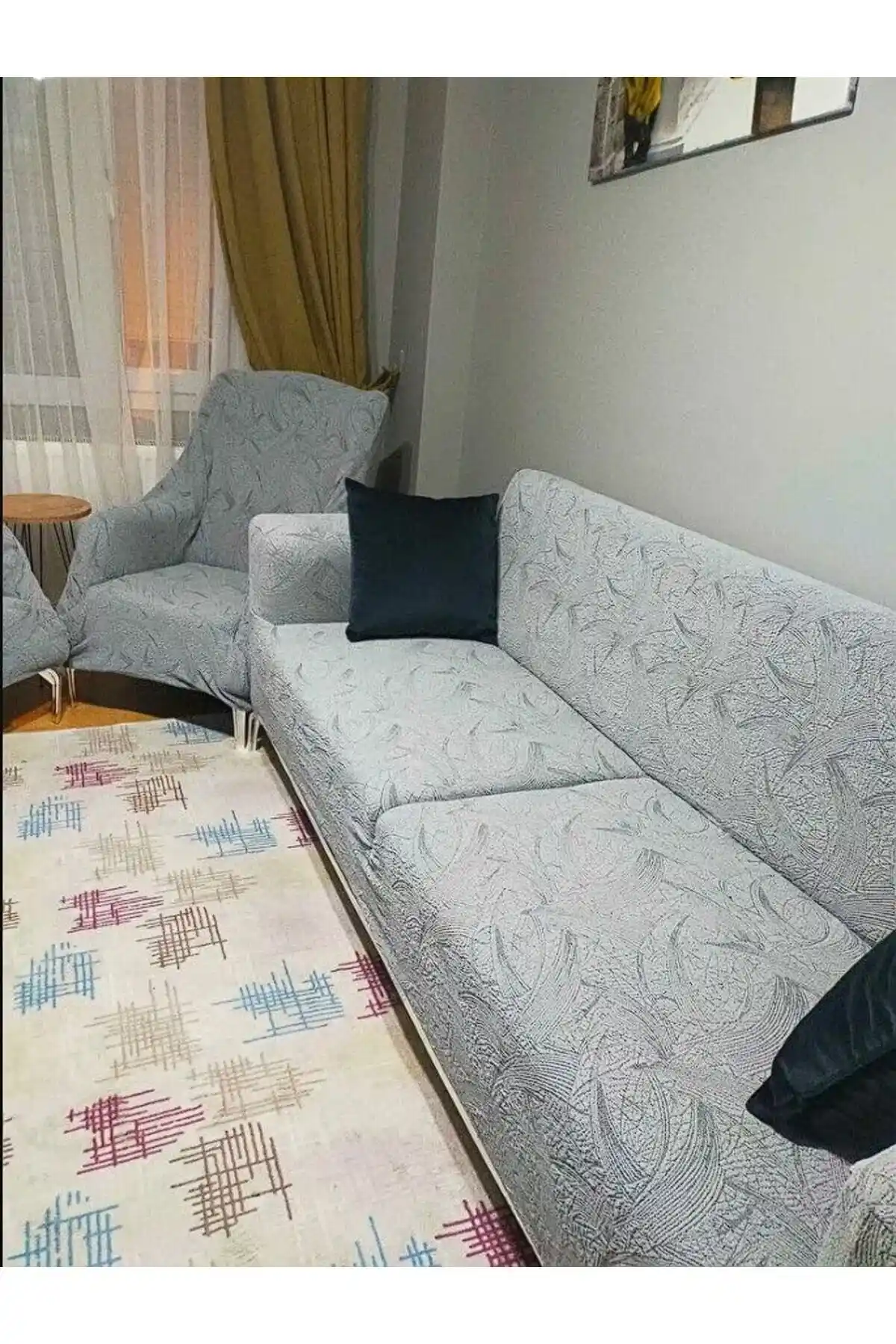 Sehra Desen Koltuk Kılıfı ile Ev Dekorasyonunda Kültürel ve Otantik Atmosfer Yaratma