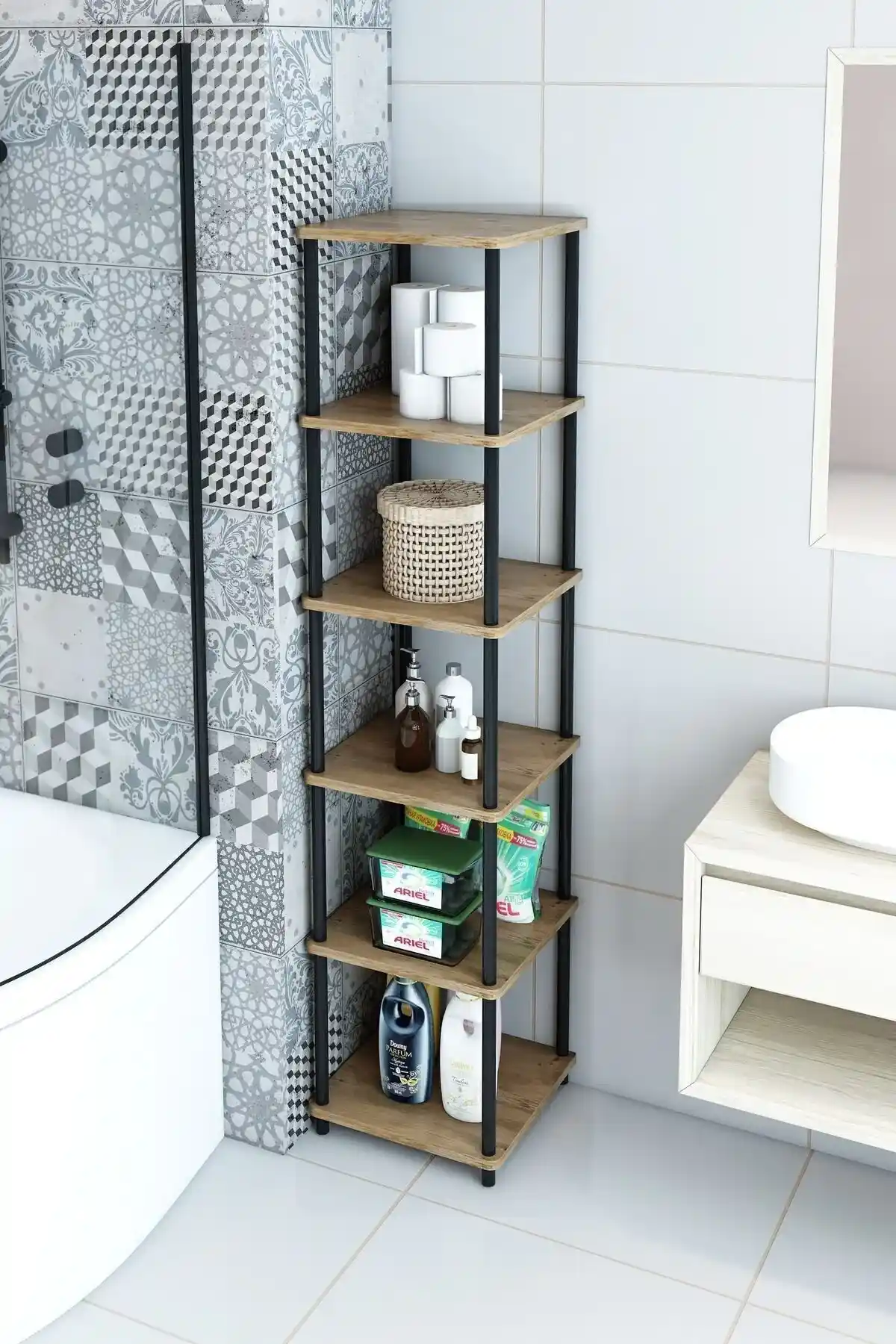 Şık ve Fonksiyonel Banyo Aksesuarları Rafları: Dekorasyon ve Kullanım İpuçları