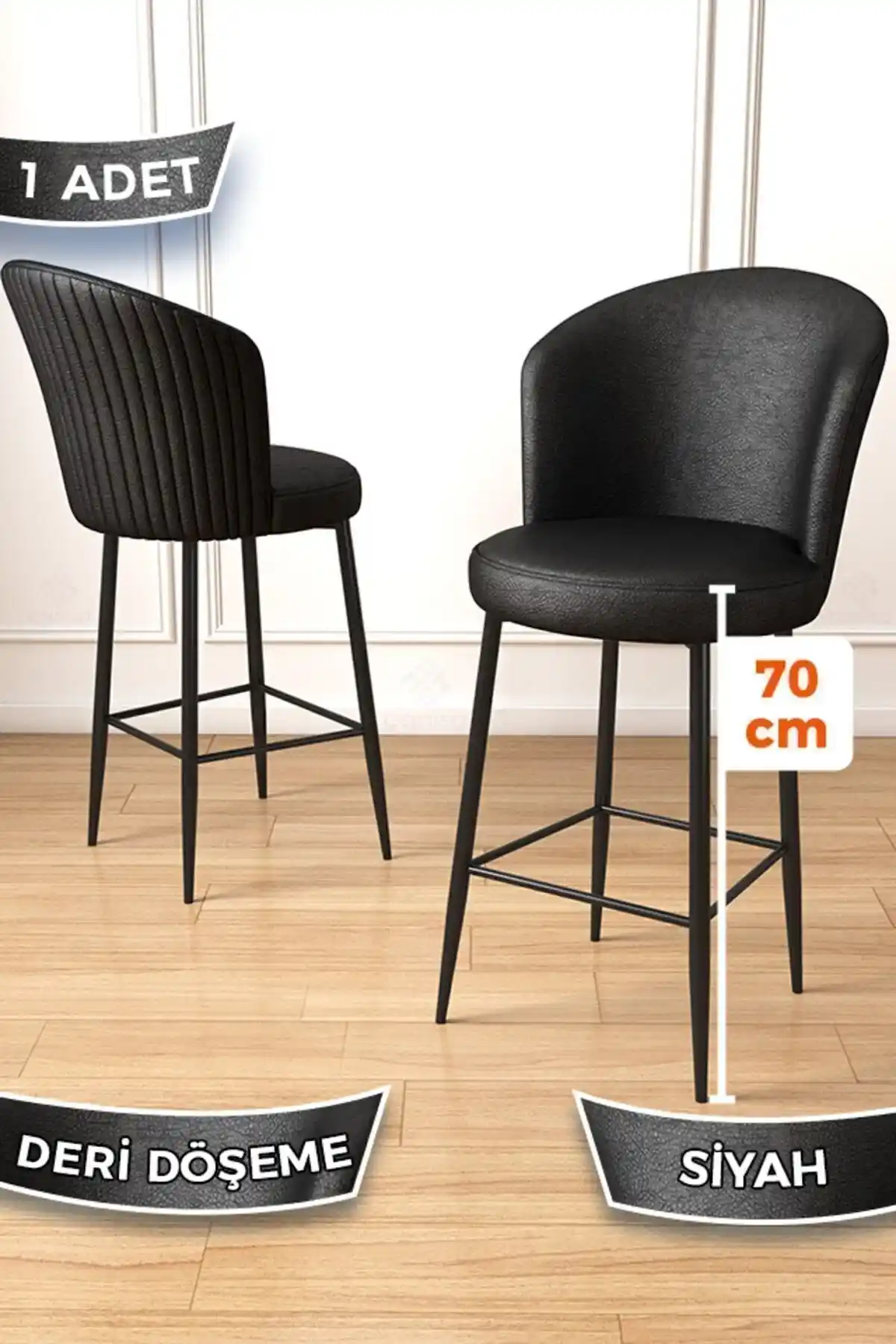 Siyah Deri Mutfak Sandalyesi Karşılaştırması: Estetik ve Fonksiyonellik Bir Arada