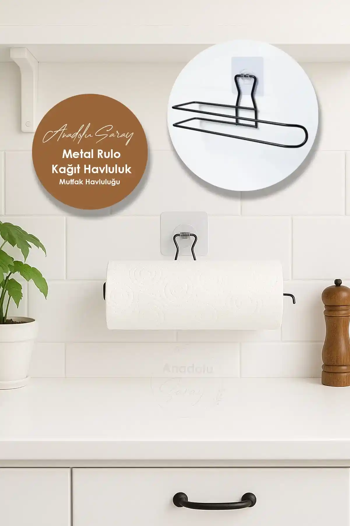 Siyah Kağıt Havluluklar ile Modern ve Şık Ev Dekorasyonuna Katkı Sağlayan Çözümler