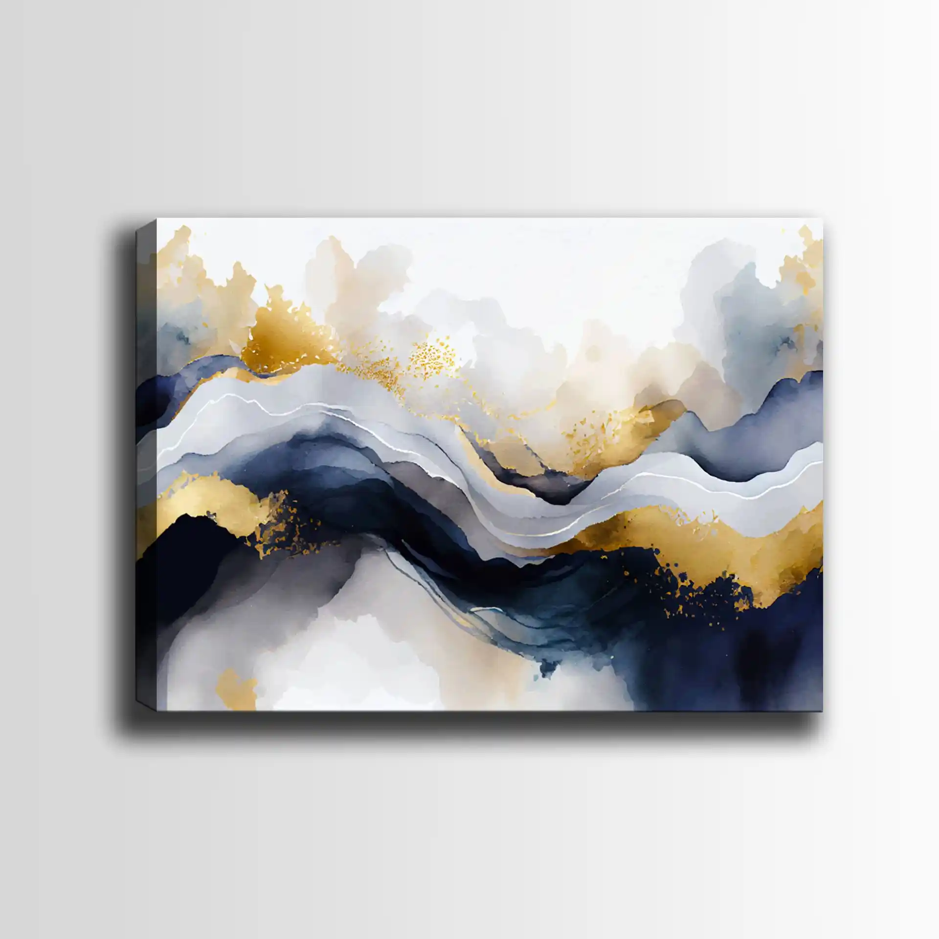 Soyut Kanvas Sanat Eserleri ile Modern İç Mekan Dekorasyonunda Şıklık ve Estetik