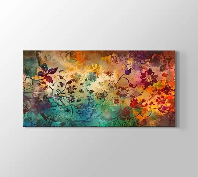 Soyut Kanvas Sanat Tabloları ile Modern Mekânlara Estetik Dokunuşlar