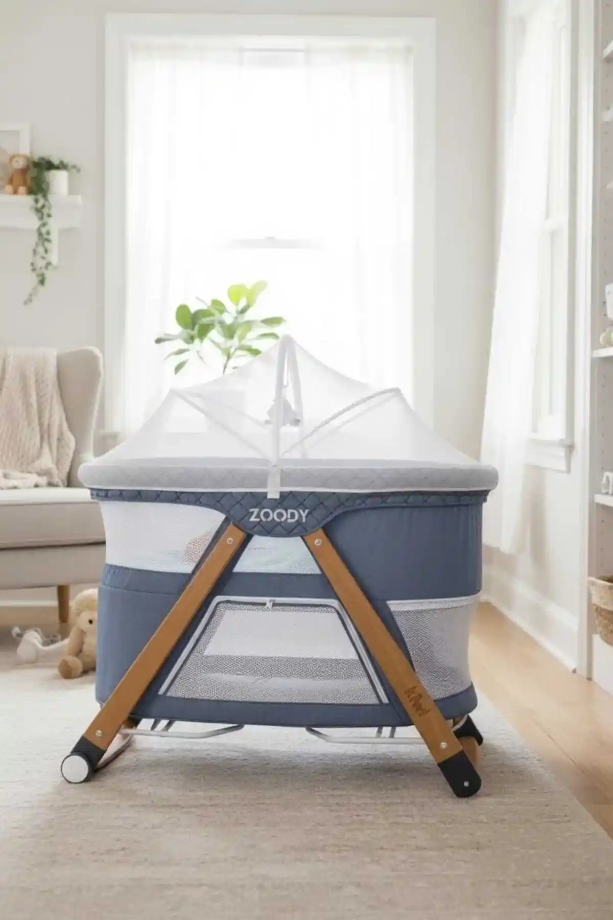 Taşınabilir Bebek Beşiği: Hafif ve Katlanabilir Tasarımlarla Pratik Kullanım