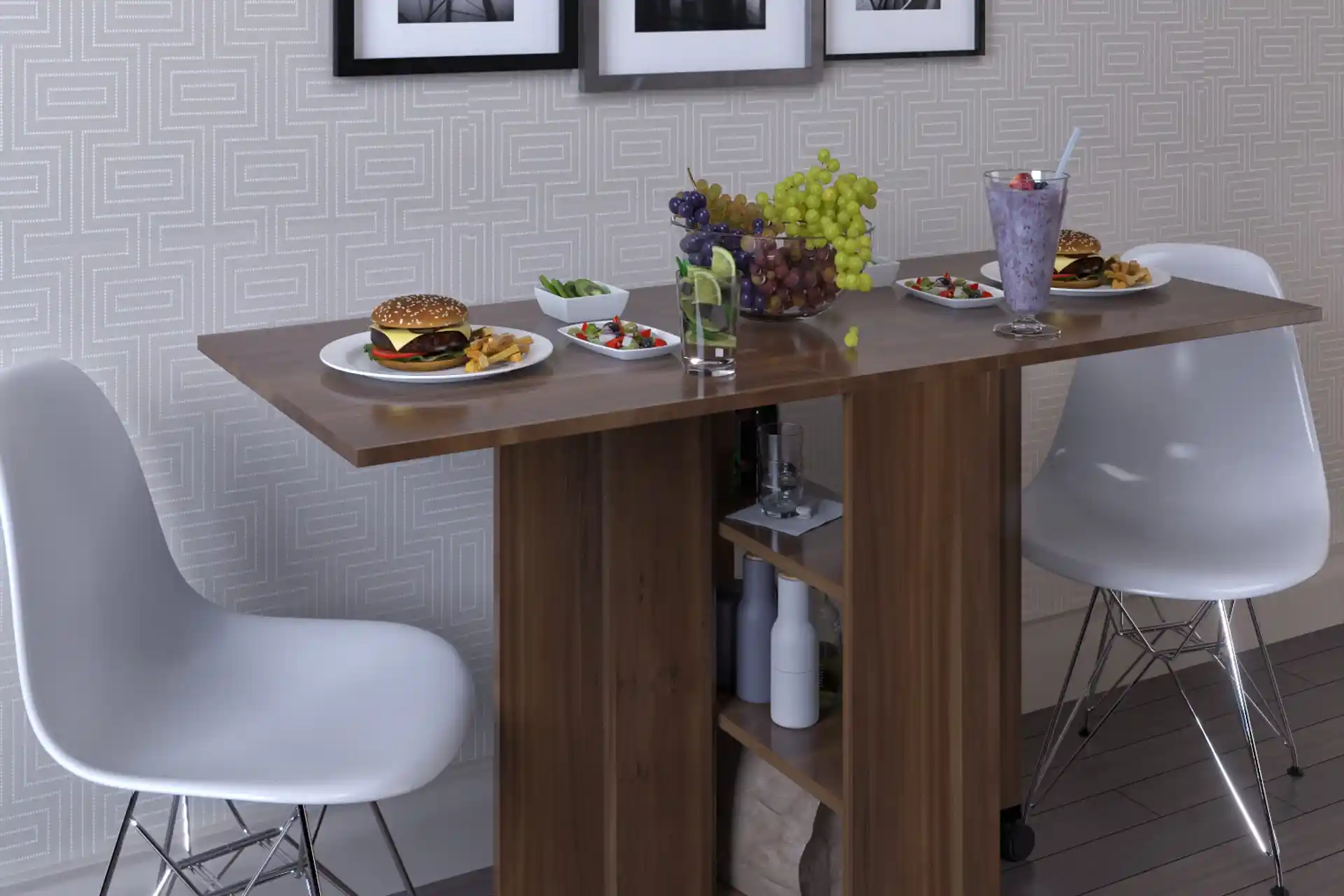 Ultra Flamingo Katlanır Masa: Pratik ve Şık Tasarımıyla Çok Yönlü Kullanım İmkanı