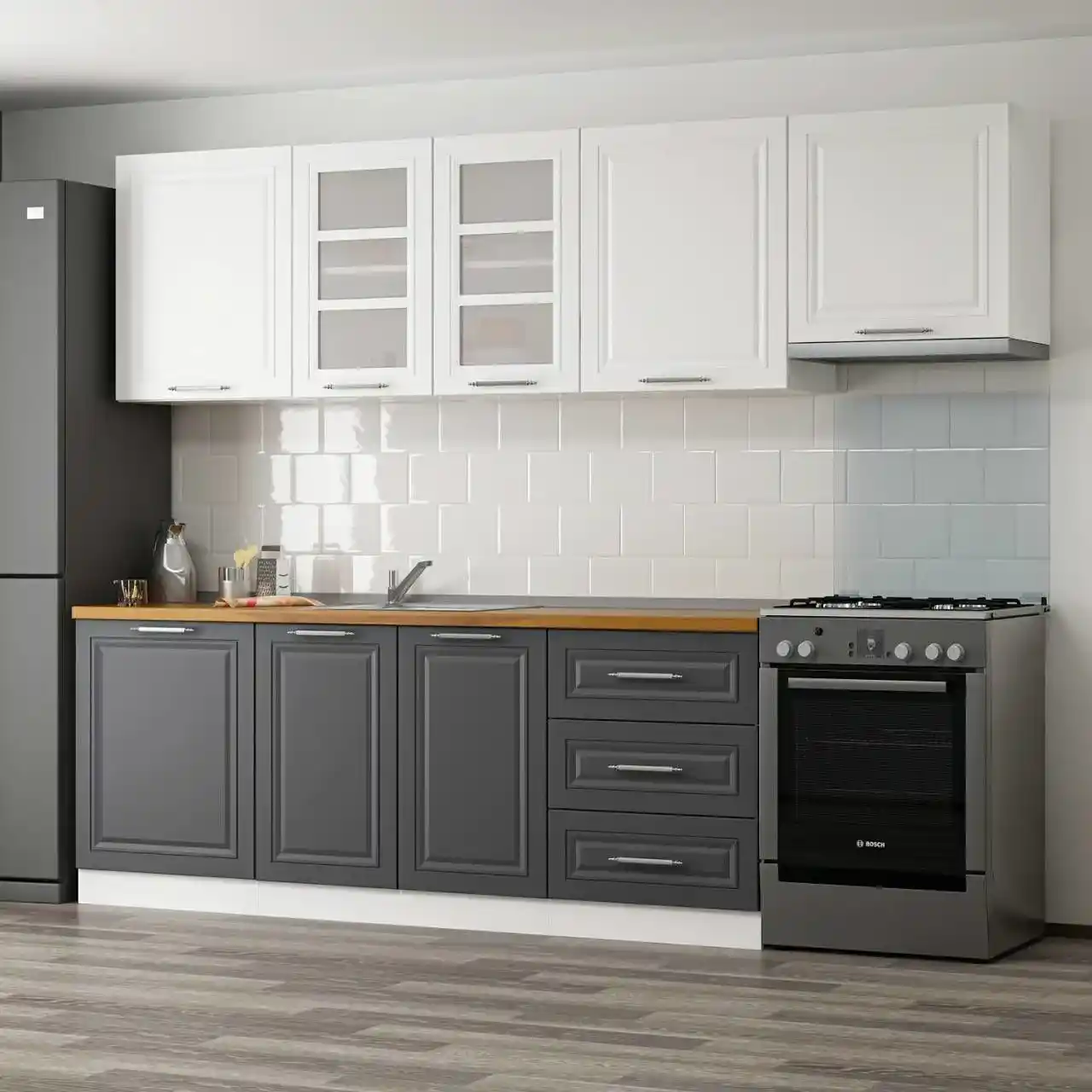 Uygun Tasarım Mutfak Malzeme Dolapları: Fonksiyonellik ve Estetiğin Buluşması