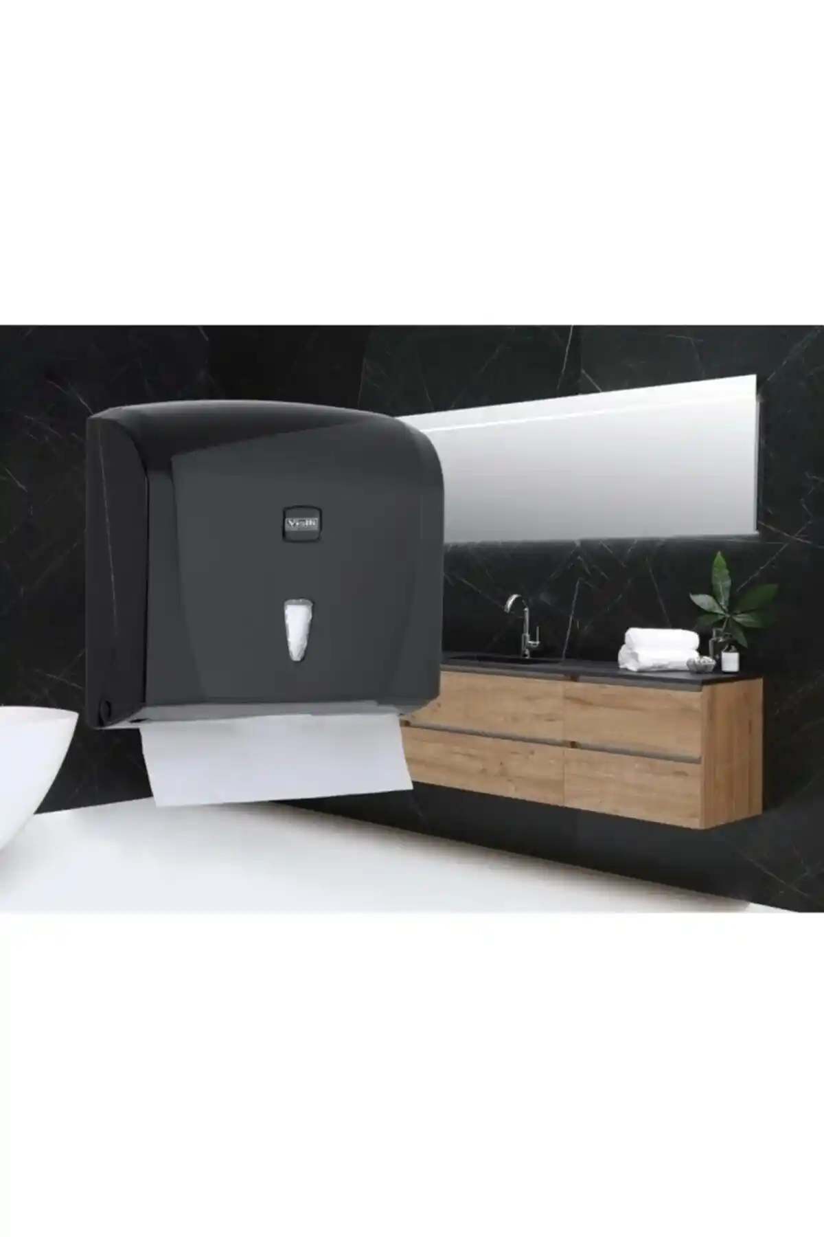 Vialli K20B Dayanıklı Kağıt Havlu Dispenseri: Uzun Ömürlü ve Hijyenik Çözüm