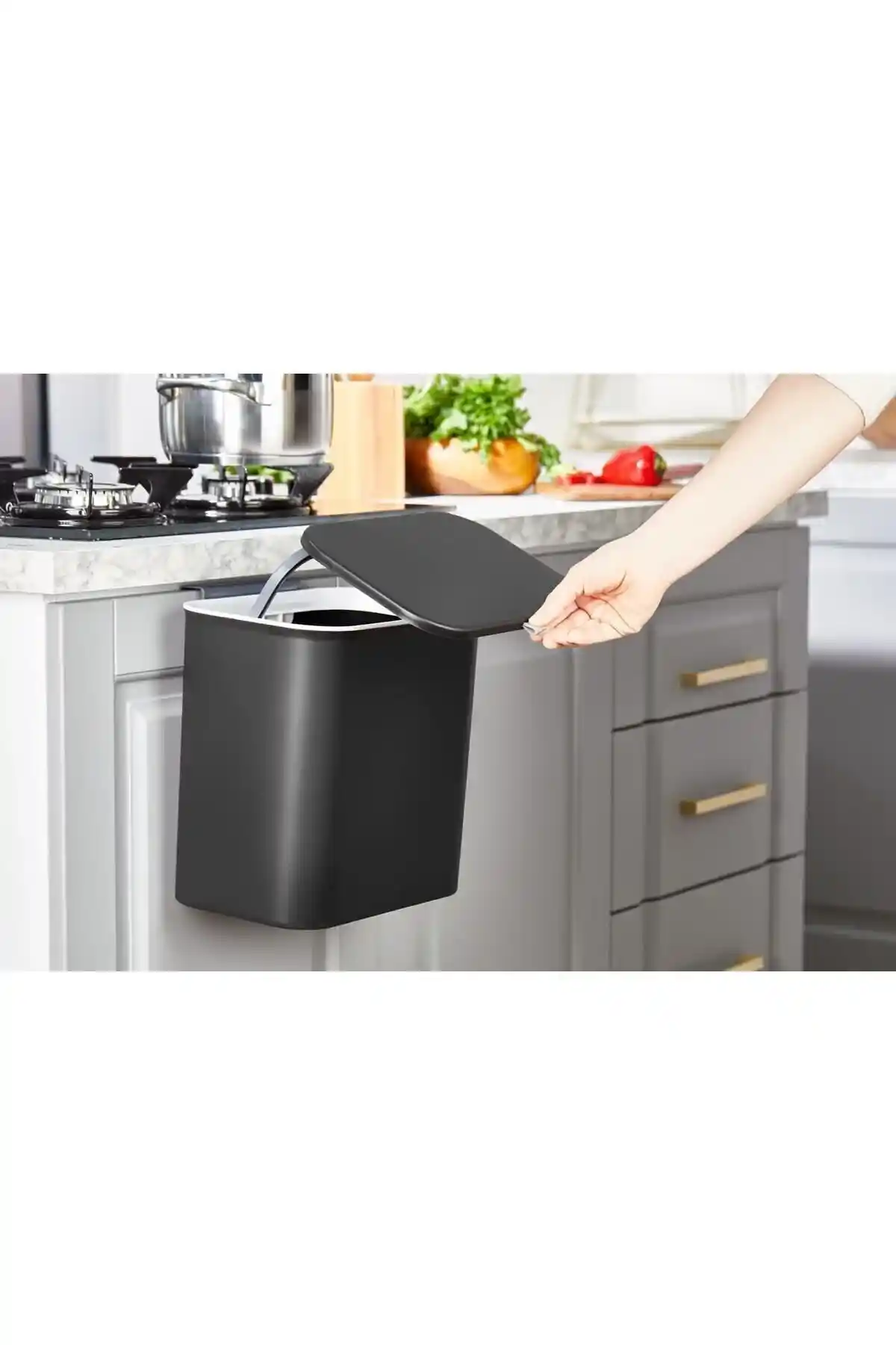 Vigentino 15 Litre Çöp Kovası: Modern Tasarım ve Dayanıklılık Bir Arada