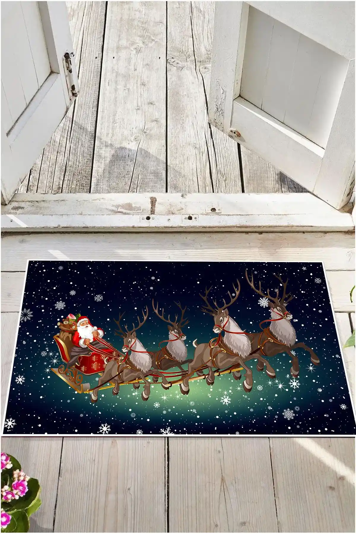 Yılbaşı Temalı Banyo Paspası Tasarımı ve Dekorasyon İpuçları