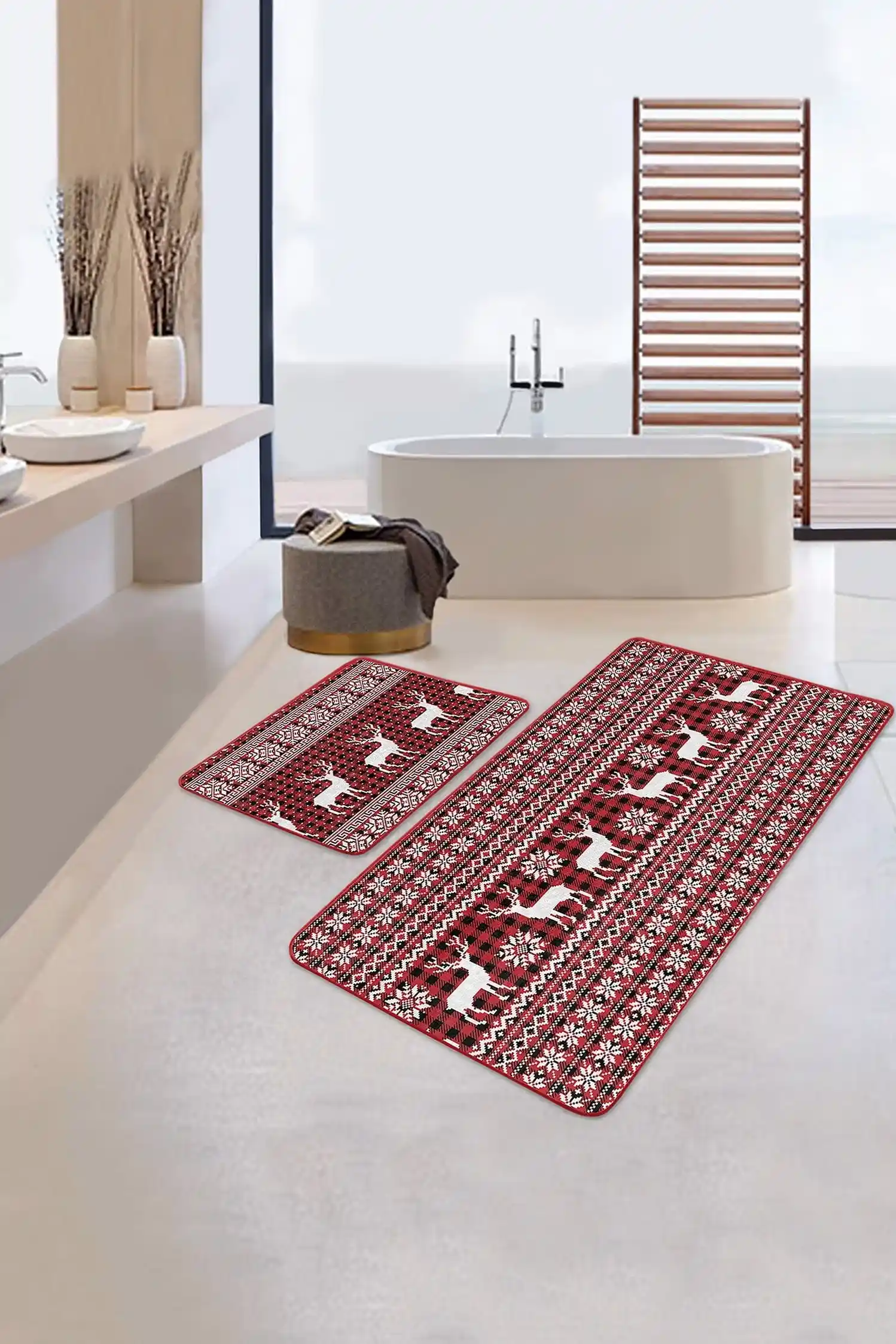 Yılbaşı Temalı Mikrofiber Banyo Aksesuarları ile Dekorasyonunuzu Yenileyin
