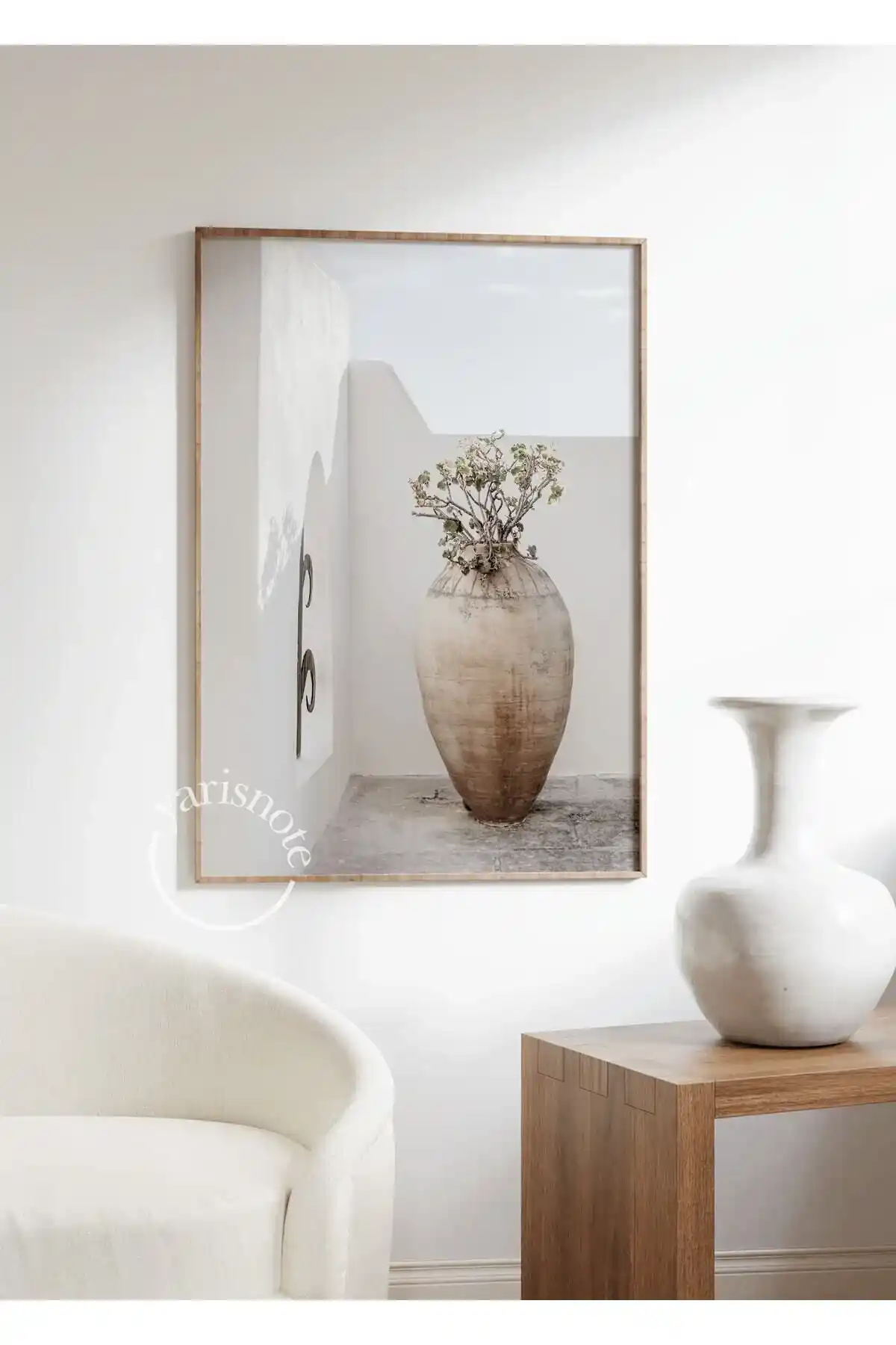 Yunan Çiçek Posterleri ve Modern Duvar Dekorasyonunda Kullanım Rehberi