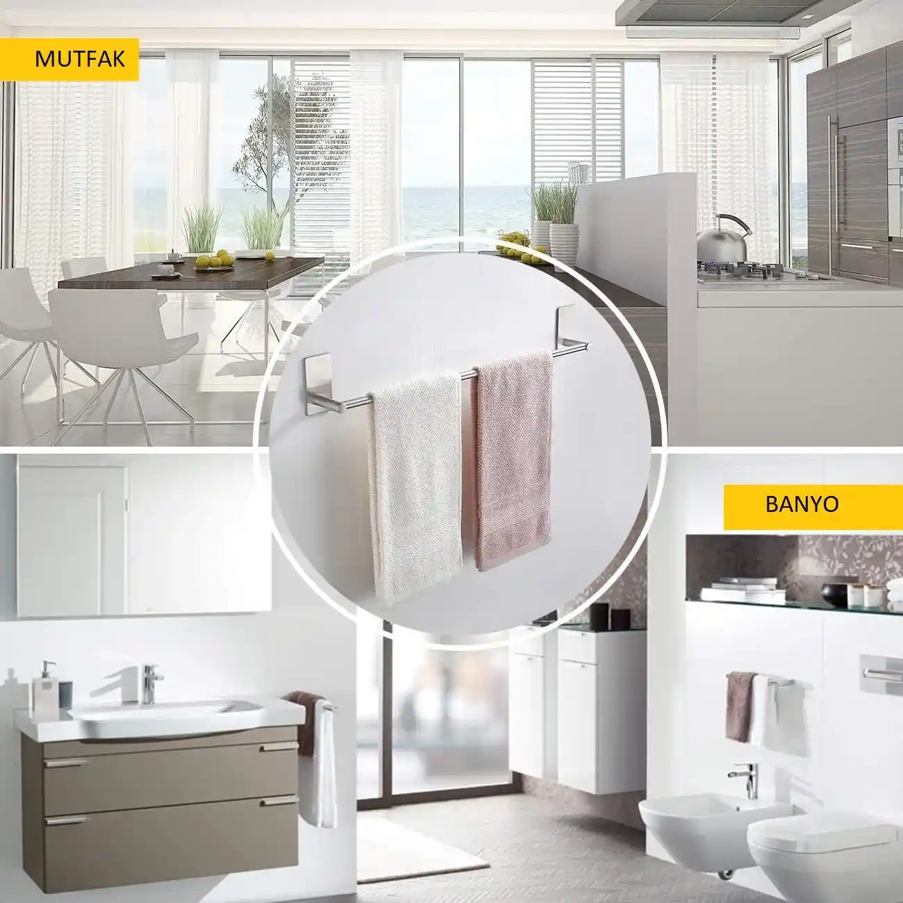 Zift Kolay Kurulum Havlulukları: Pratik ve Estetik Çözüm Seçenekleri