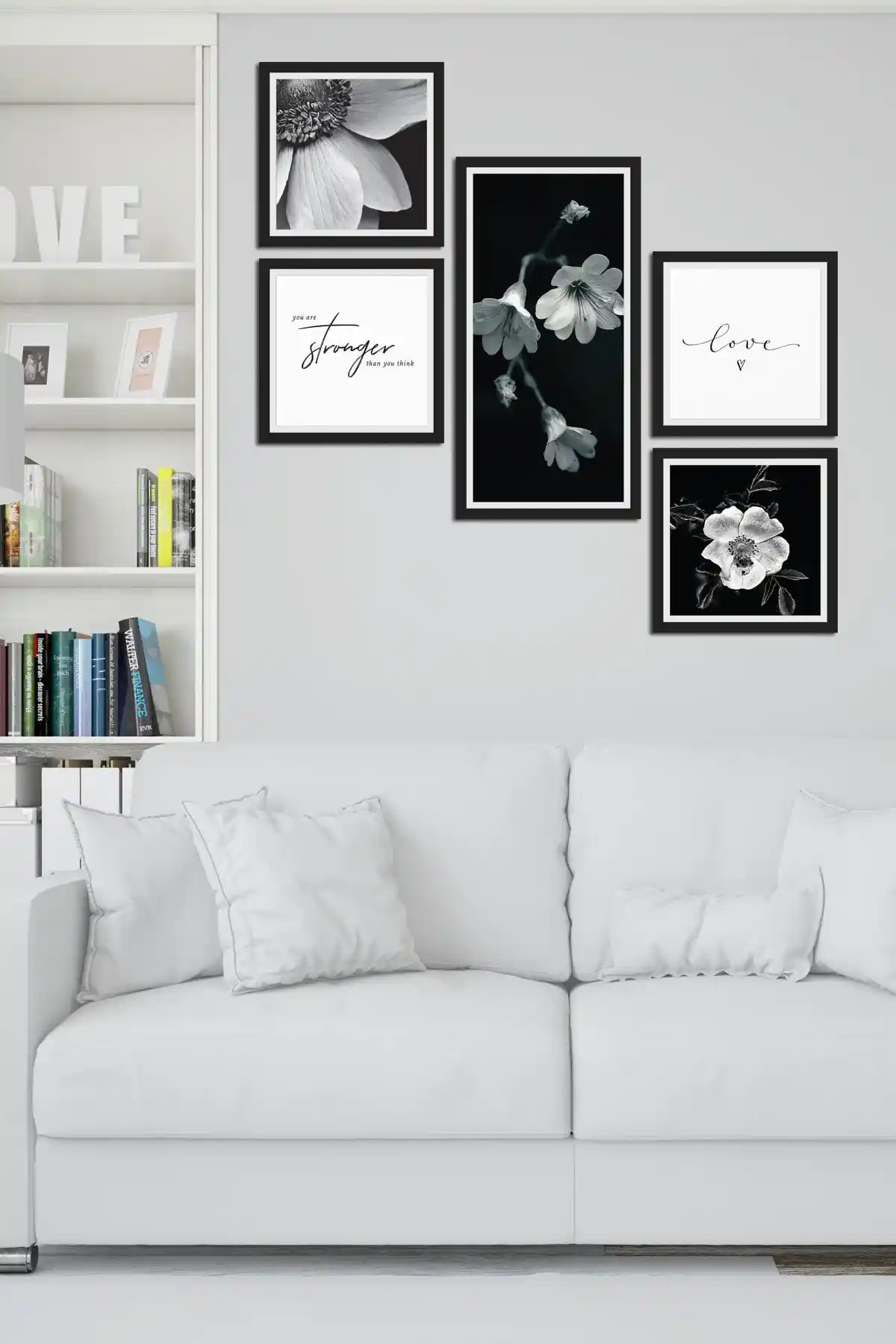 Cadran Collage Style 5 Parçalı MDF Tablo ve softclass Bohem Soyut Dekoratif 3'lü Tablo Karşılaştırması