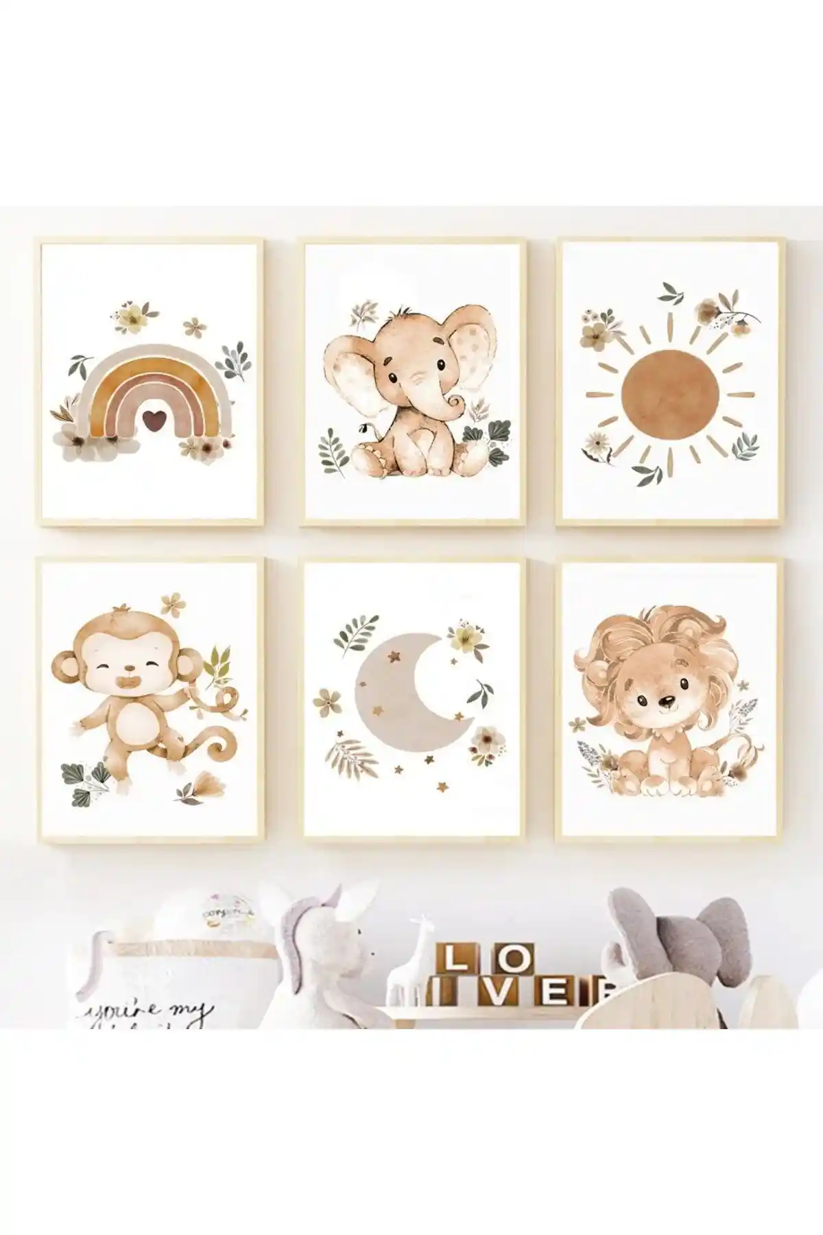 Çocuk Odası Dekorasyonu İçin En İyi 6'lı ve 3'lü Tablo Setleri Karşılaştırması