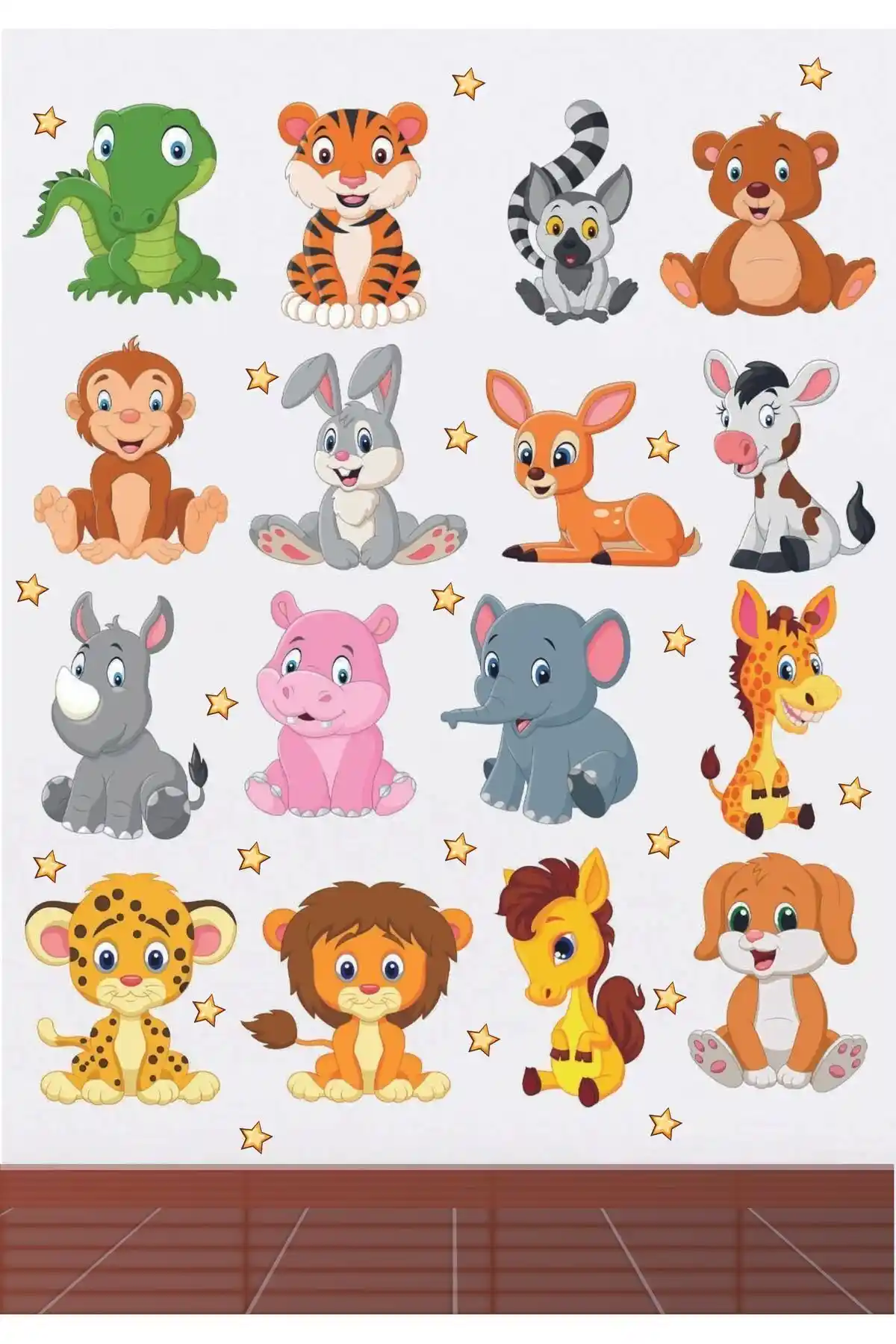 Çocuk Odası Dekorasyonunda Sevimli Hayvan Sticker Setleri Karşılaştırması