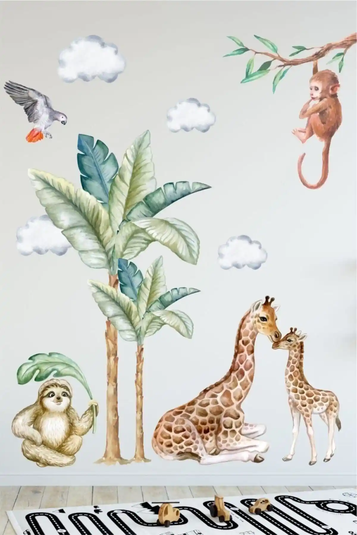 Çocuk Odası Duvar Sticker Setleri Karşılaştırması: Madagaskar ve Safari Temaları