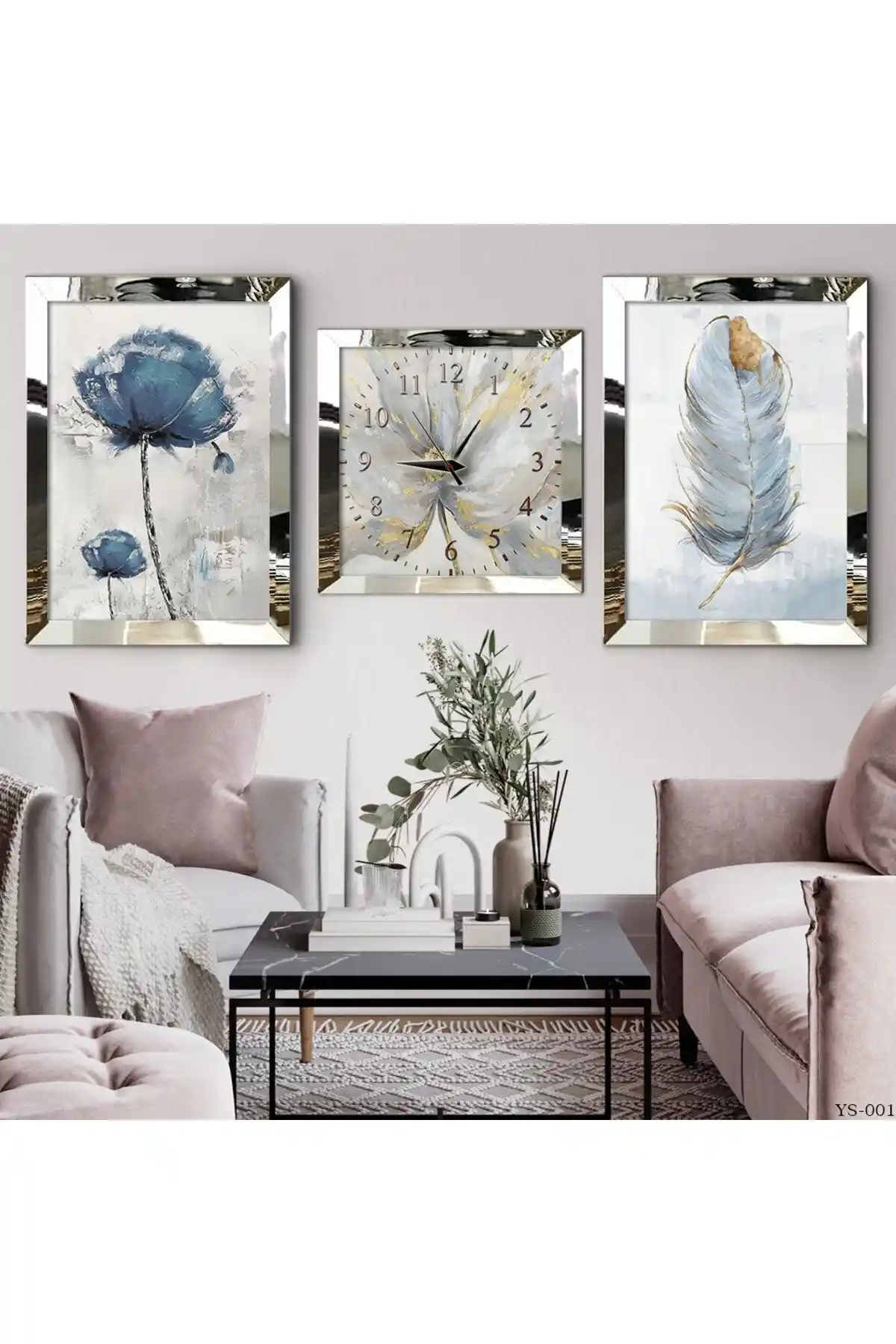 İki Dekoratif Pleksi Tablo Setinin Karşılaştırması ve Detayları