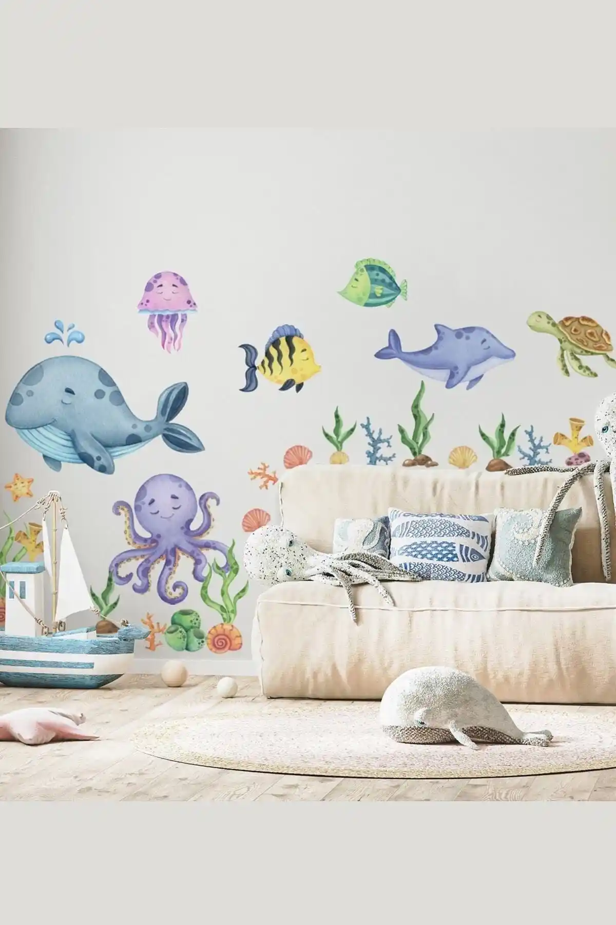 Sim Tasarım Bebek ve Çocuk Odası Duvar Stickerları Karşılaştırması