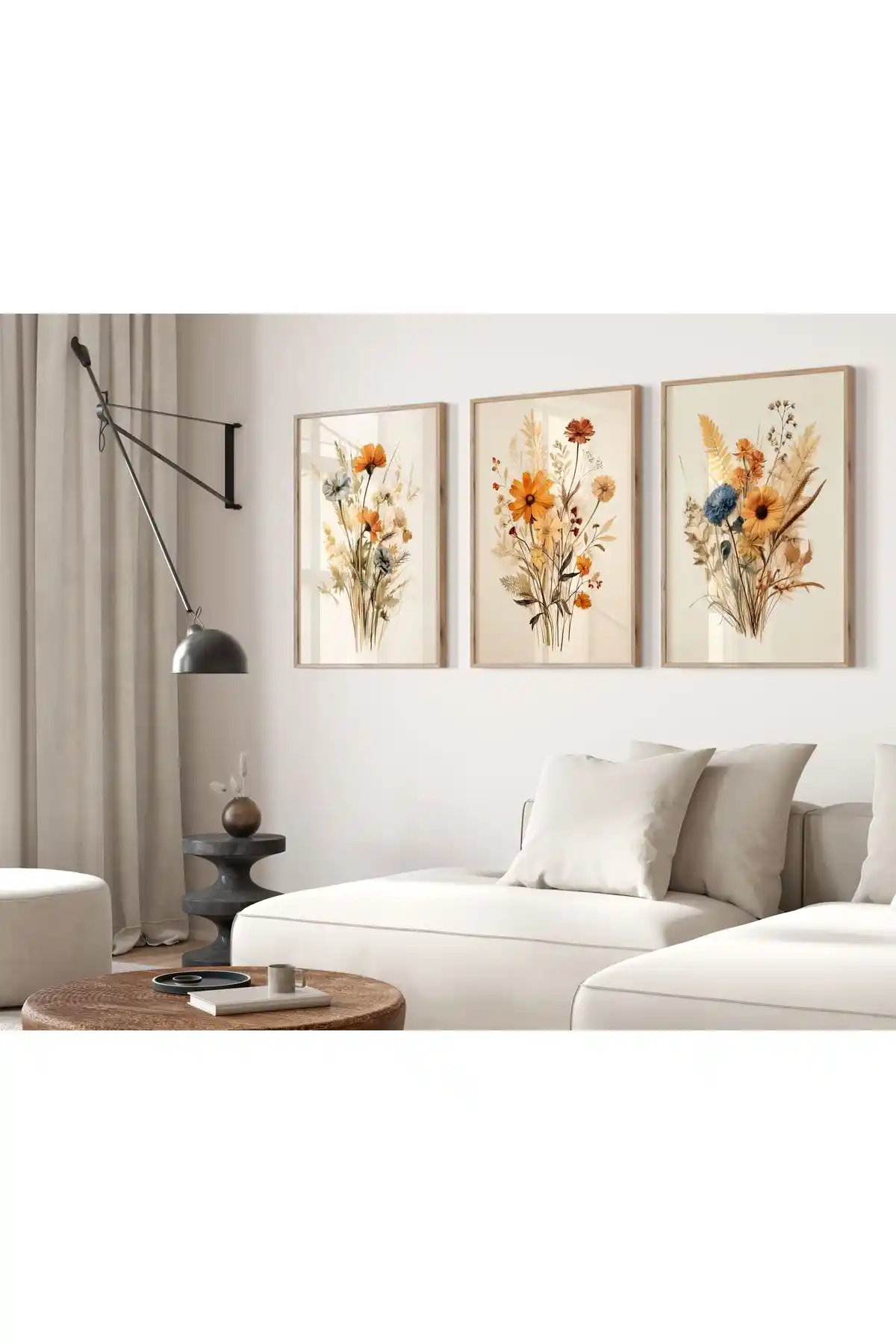 TekTablo ve Woodhomeworks Ahşap 3'lü Çerçeveli Dekoratif Tablo Karşılaştırması