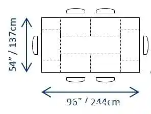 6 Kişilik Yemek Masası Ölçüleri ve Dekorasyon İpuçları Rehberi