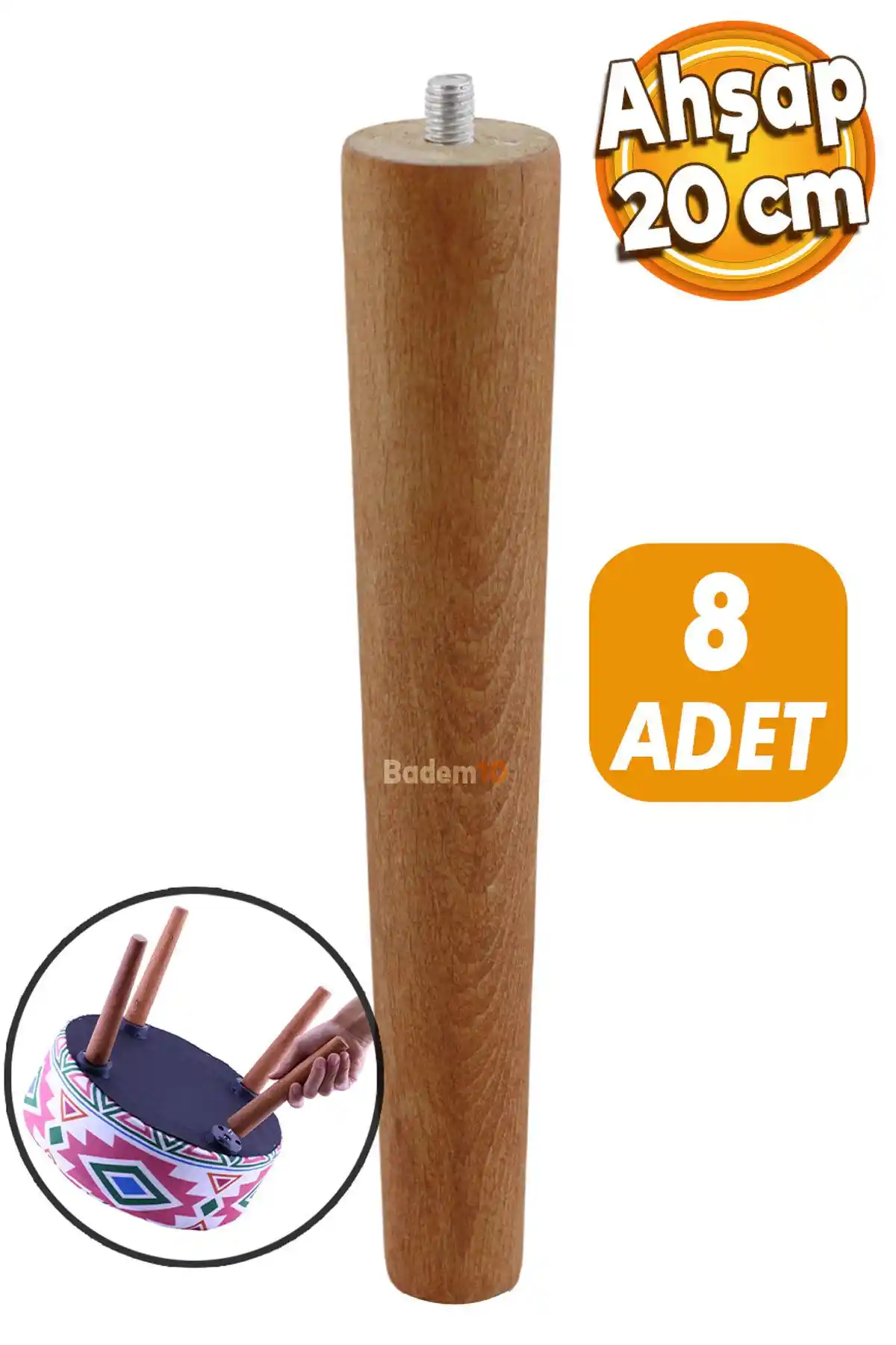 Ahşap Puf Ayakları ile Dekorasyonda Sıcaklık ve Estetik Yaratmanın Yolları