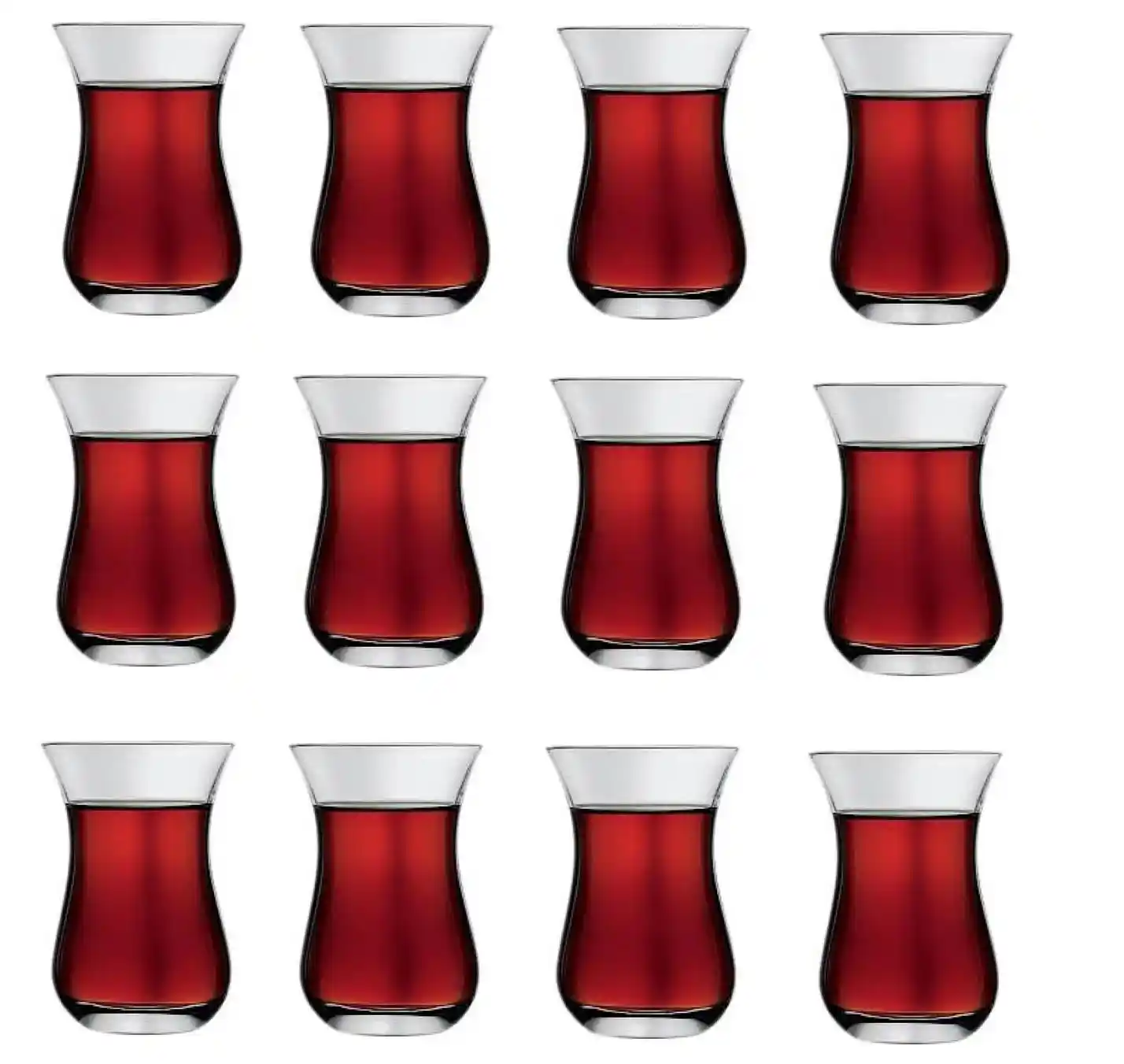 Çay Bardağı 12'li Setler ile Ev Dekorasyonunuza Şıklık Katın