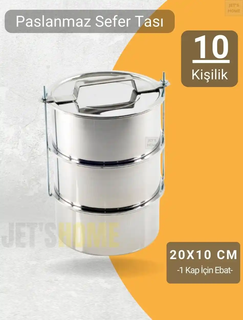 Çelik Sefer Tası 3'lü Setleri Modern ve Şık Dekorasyon İçin Uygun Alternatif