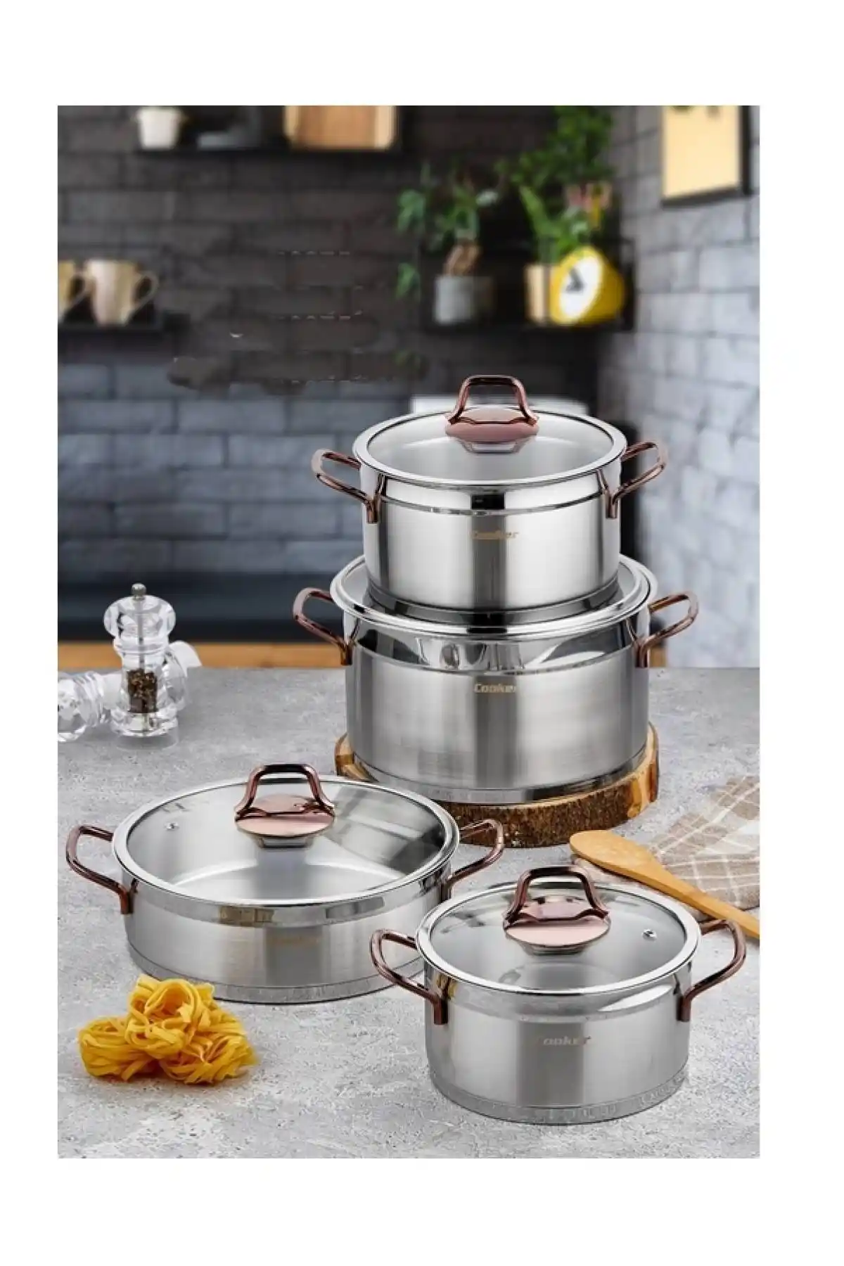 Çelik Tencere ve Tava Setleri ile Modern ve Dayanıklı Mutfak Dekorasyonu