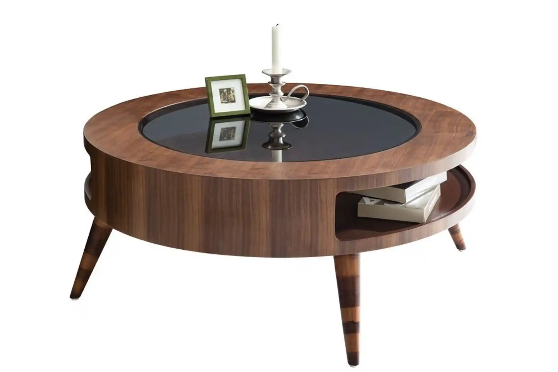 Ceviz Renkli Orta Sehpa ile Dekorasyonunuzu Zenginleştirin ve Evinize Şıklık Katın