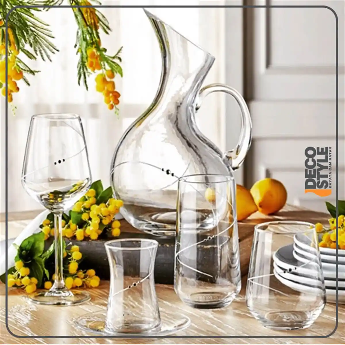 Çeyizlik Sürahi Takımıyla Ev Dekorasyonunda Zarafetin ve İşlevselliğin Buluşması