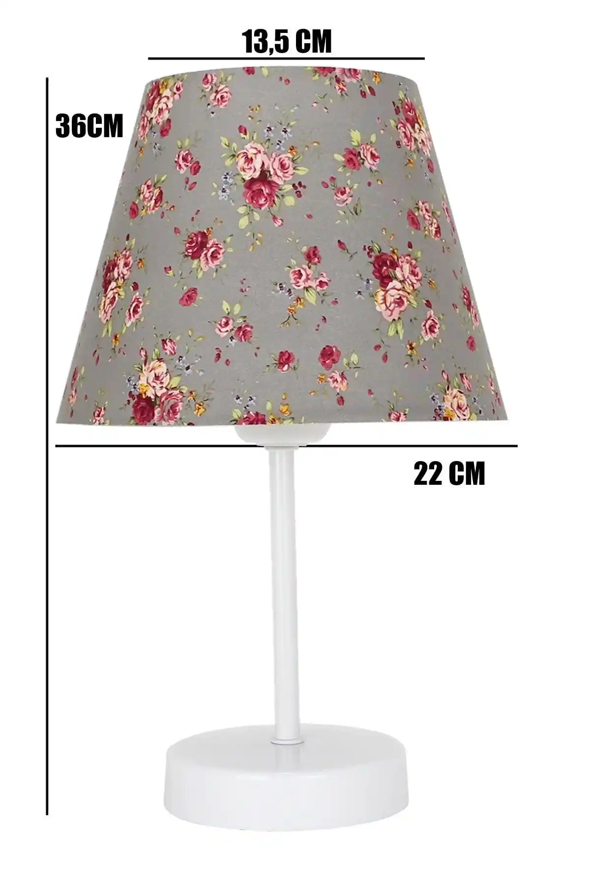 Çiçekli Abajurlar ile Dekorasyonunuza Zarif ve Doğal Bir Dokunuş Katın