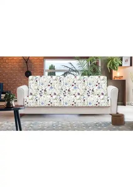 Çiçekli Koltuk Örtüsü ile Dekorasyonda Zarafet ve Ferahlık Yaratma Rehberi