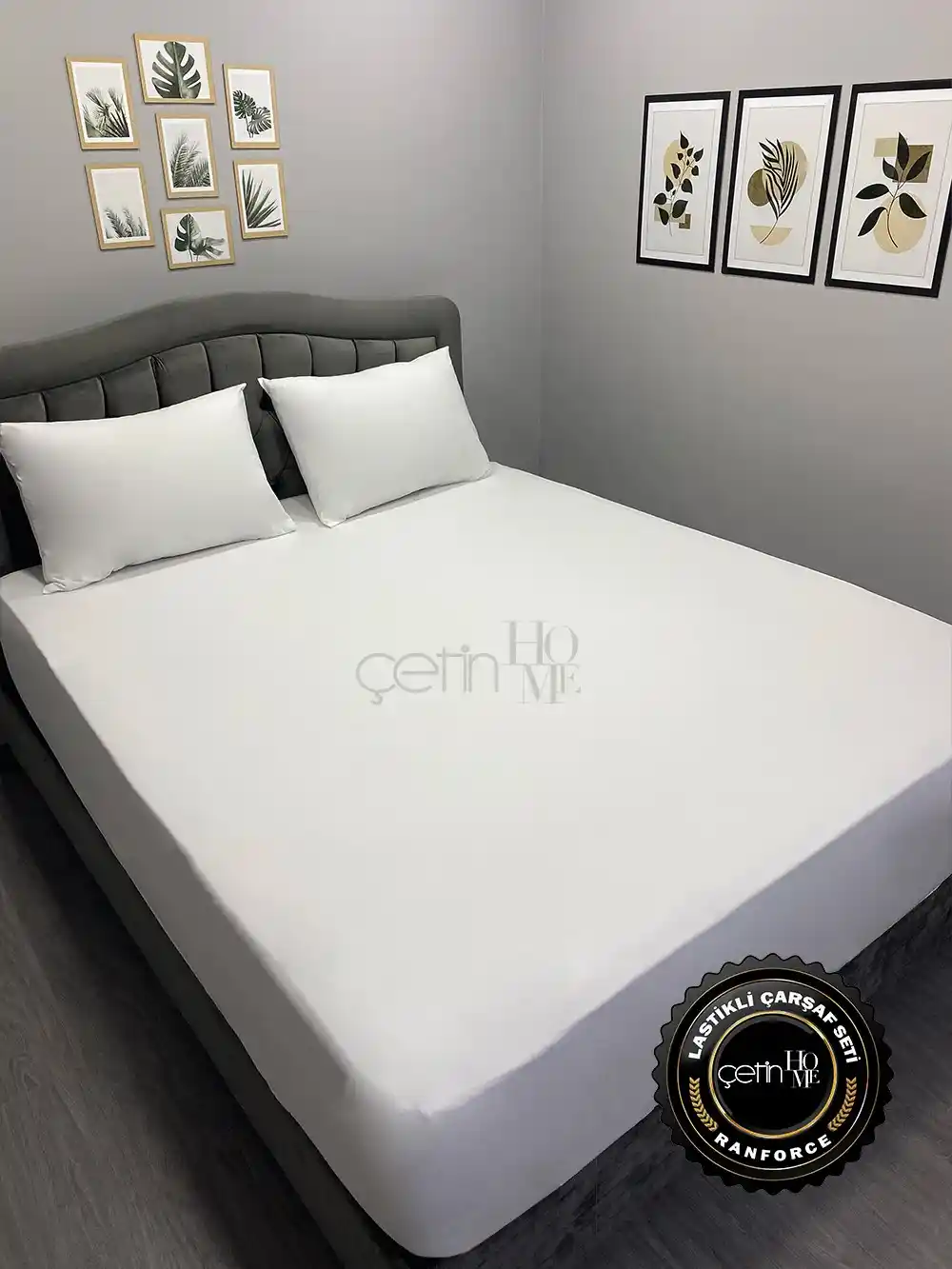 Çift Kişilik Battal Boy Lastikli Çarşaf ile Şık ve Konforlu Yatak Dekorasyonu