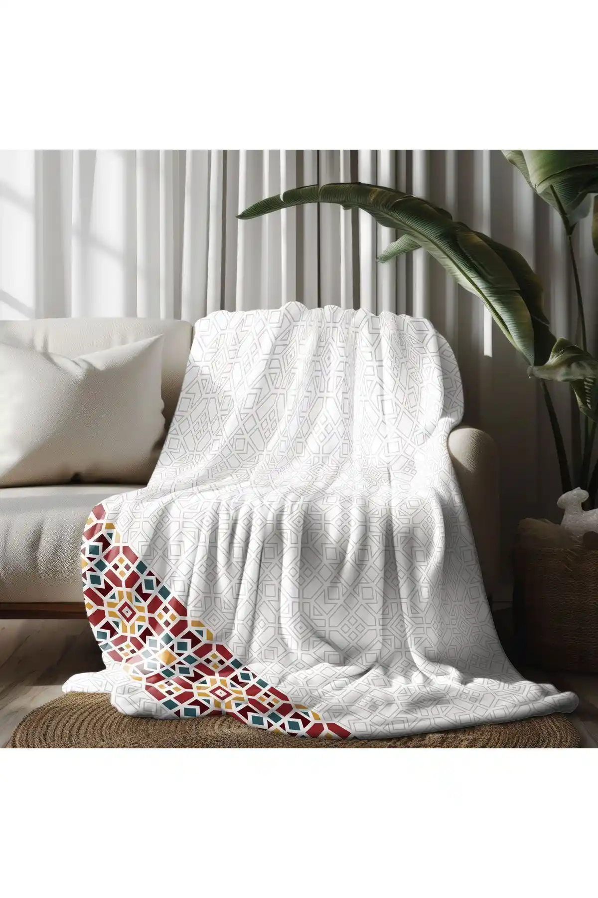 Çift Kişilik TV Battaniyesi ile Modern Dekorasyonda Sıcak ve Şık Dokunuşlar