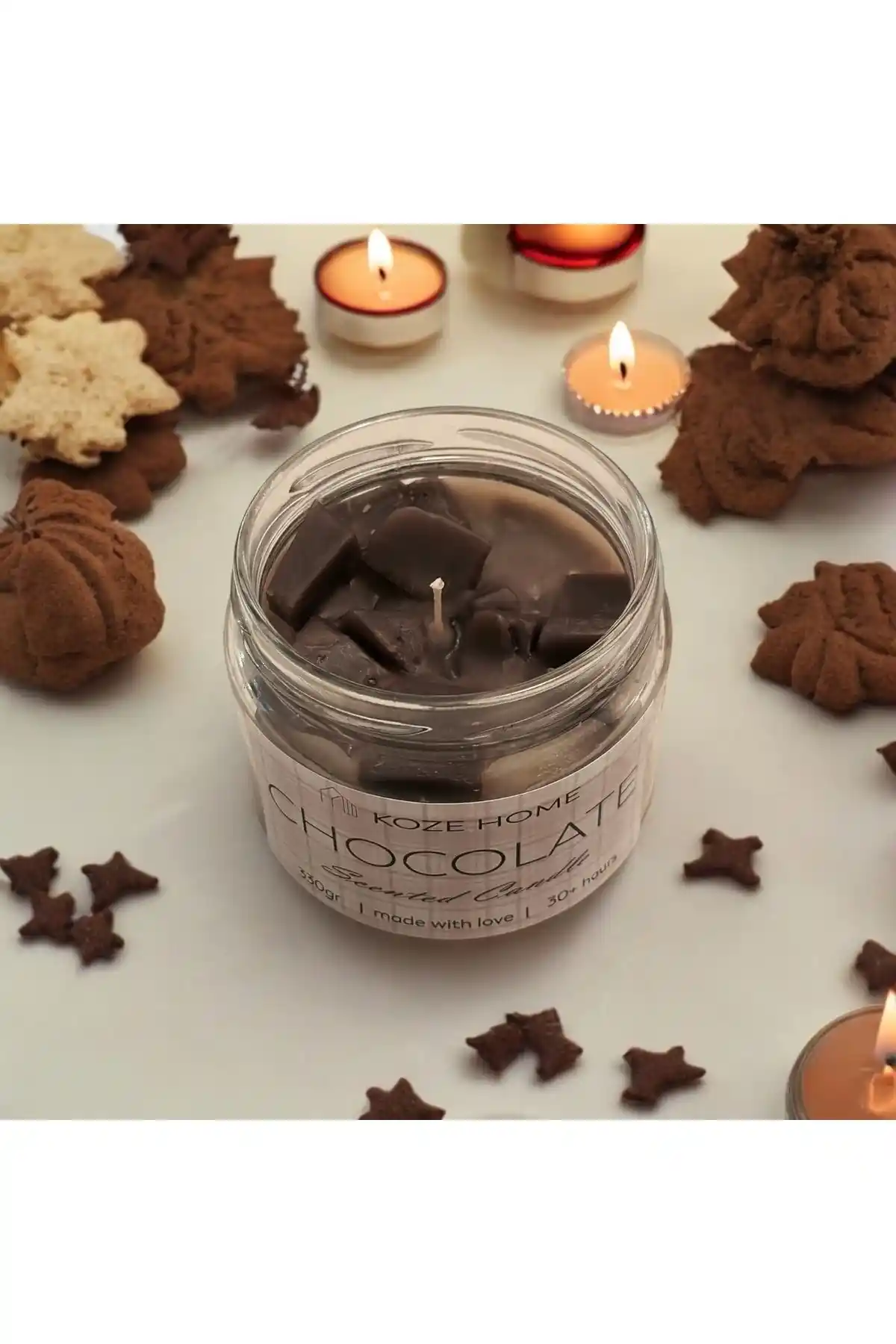 Çikolata Kokulu Mumlar ile Evinize Sıcaklık ve Romantizm Katmanın Yolları