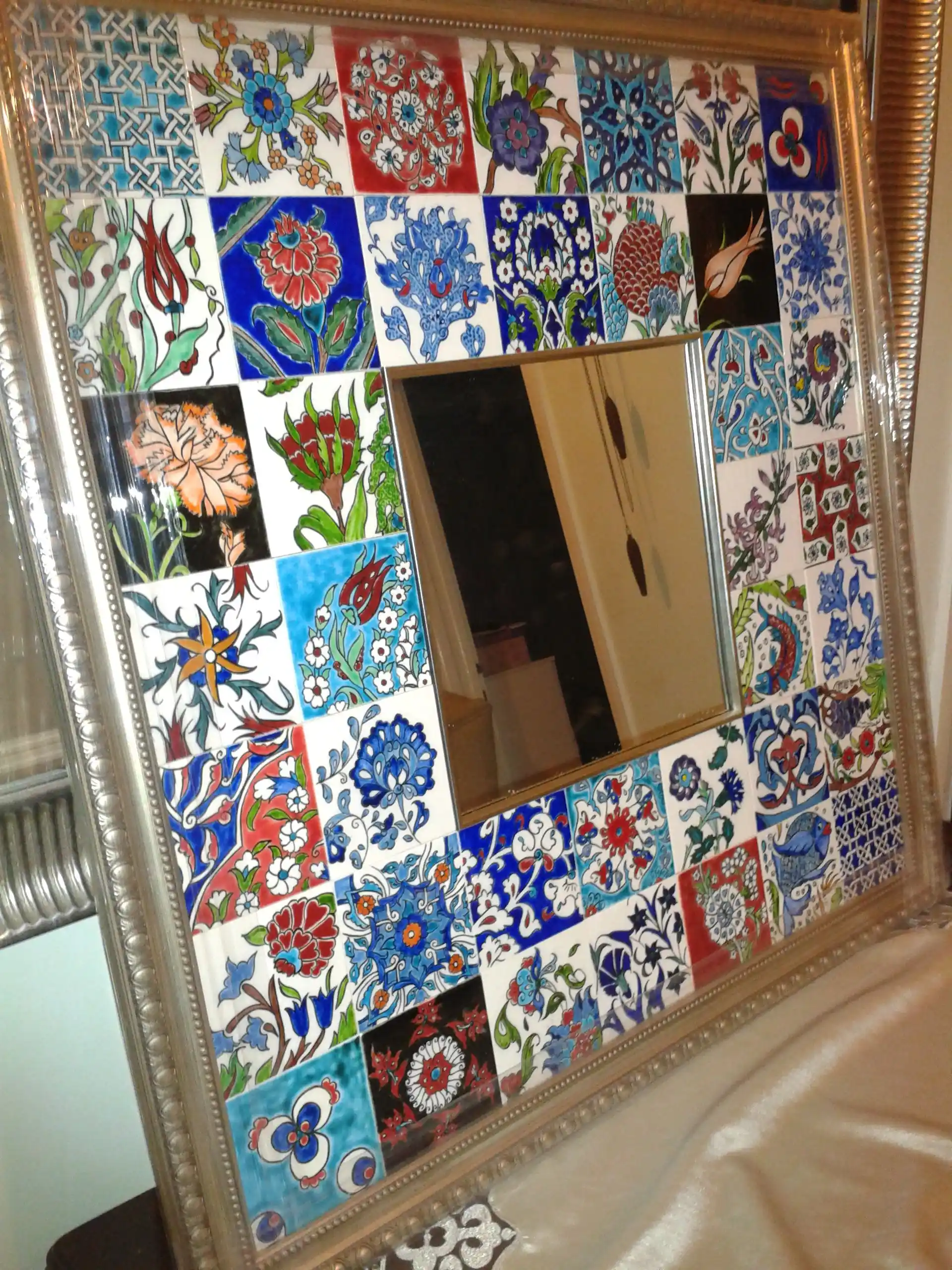 Çini Aynası Desenleriyle Evinize Sanat Katın: Geleneksel ve Modern Dekorasyon Fikirleri